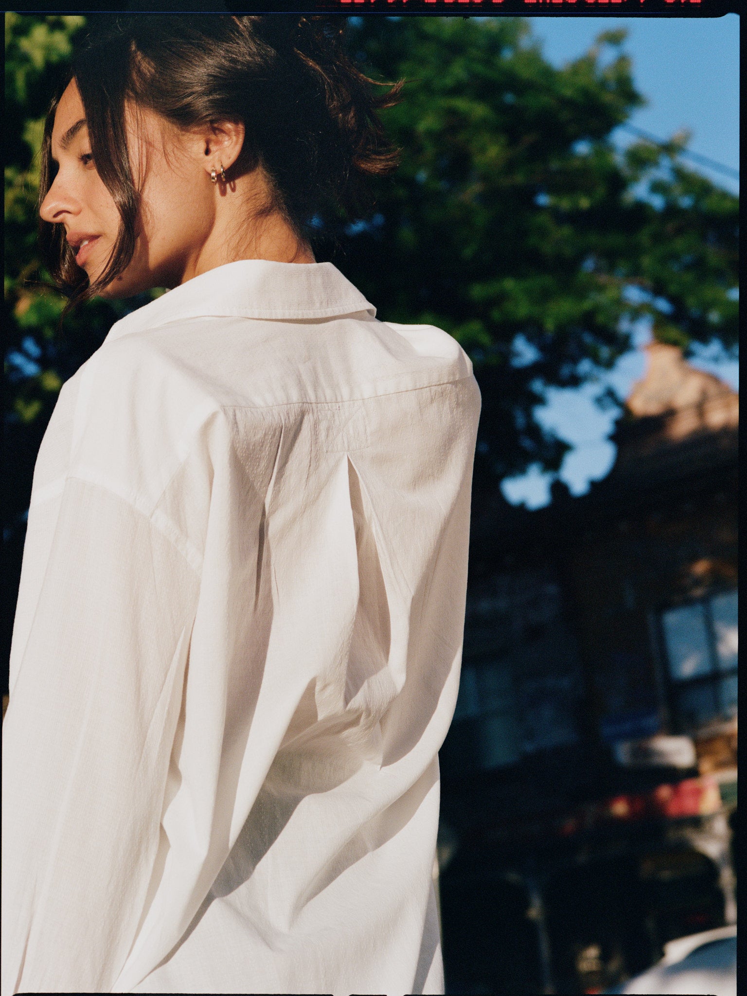 Pre-Order White Japanese Cotton Artist Shirt