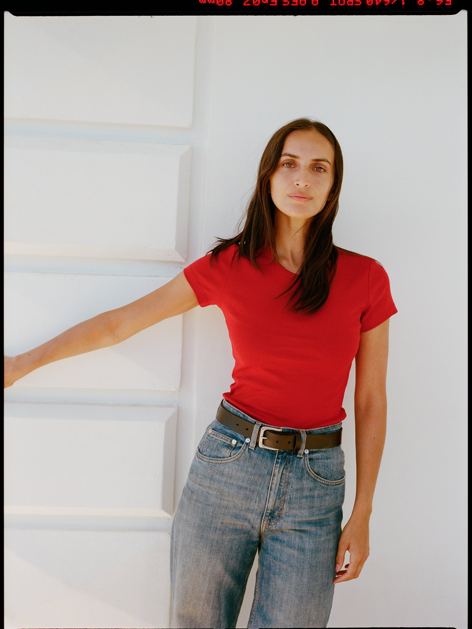 Recently Back in Stock - Vera Tomato Japanese Organic Cotton T