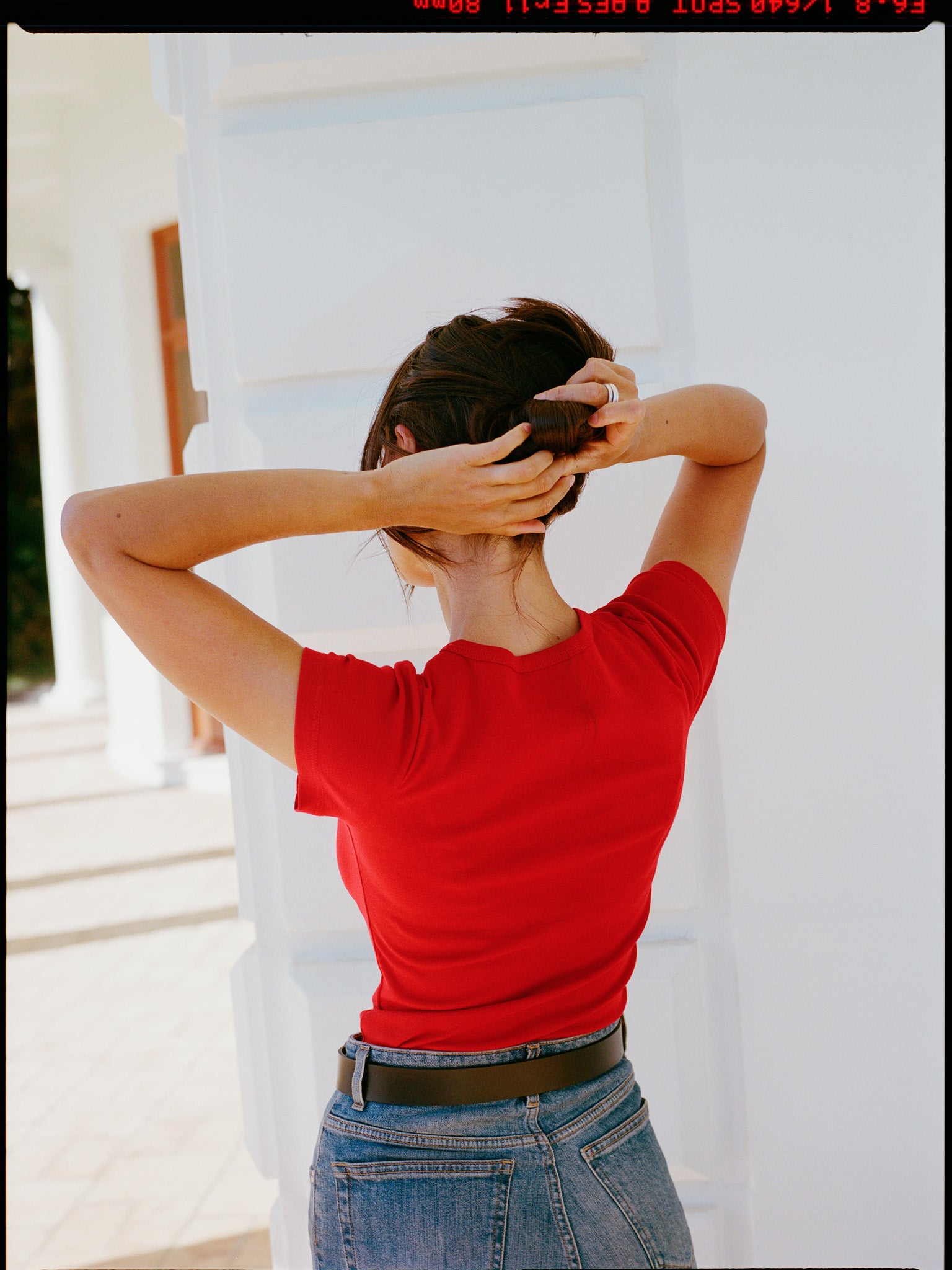 Recently Back in Stock - Vera Tomato Japanese Organic Cotton T