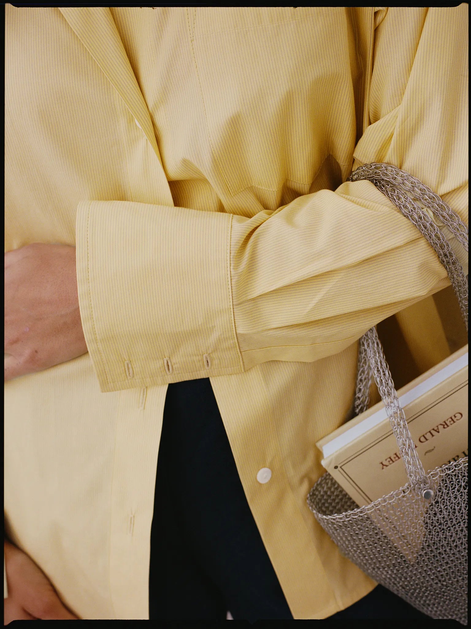 Artist Japanese Butter Stripe Cotton Shirt