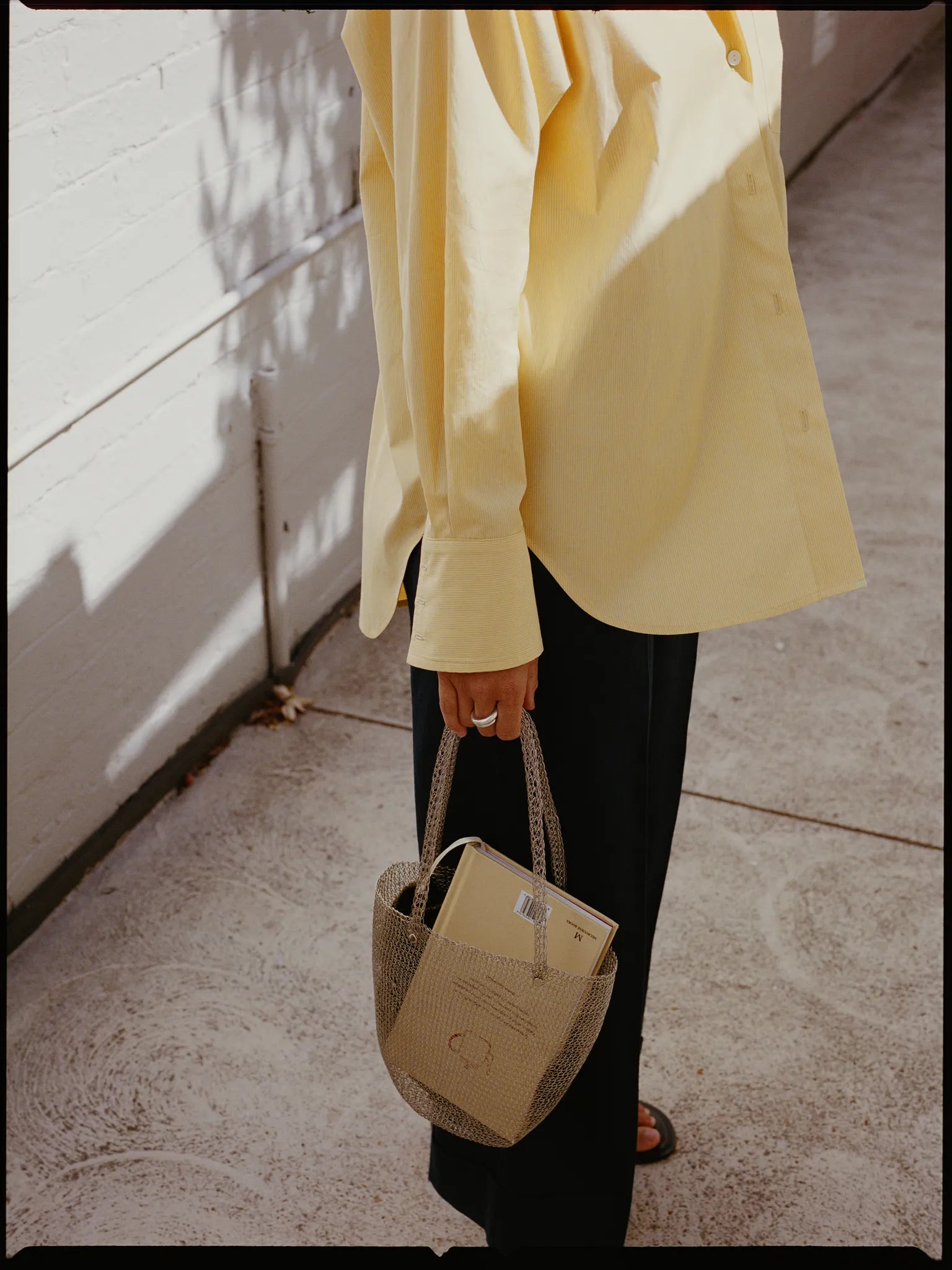 Artist Japanese Butter Stripe Cotton Shirt