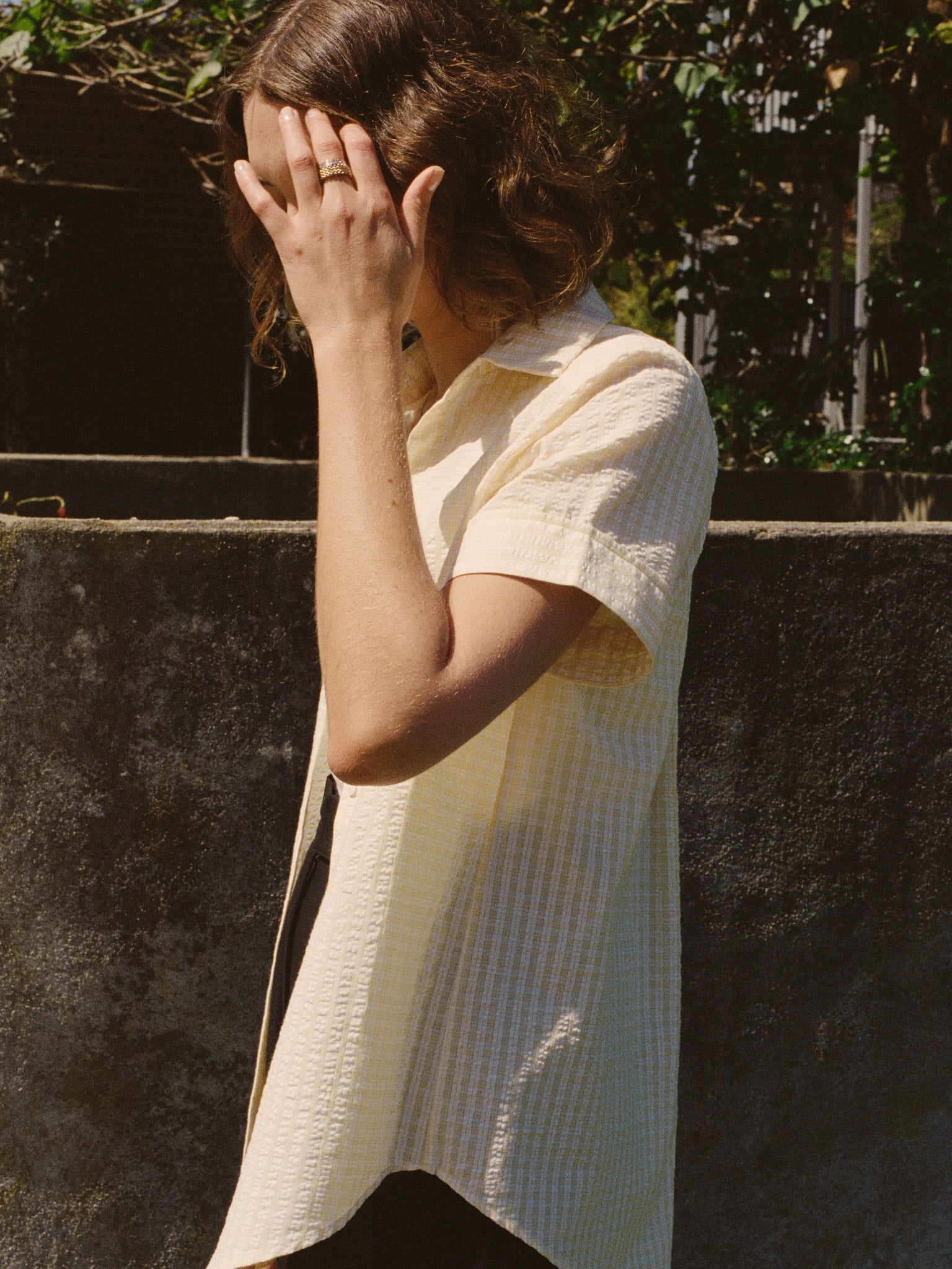 Leo Lemon Cotton Shirt