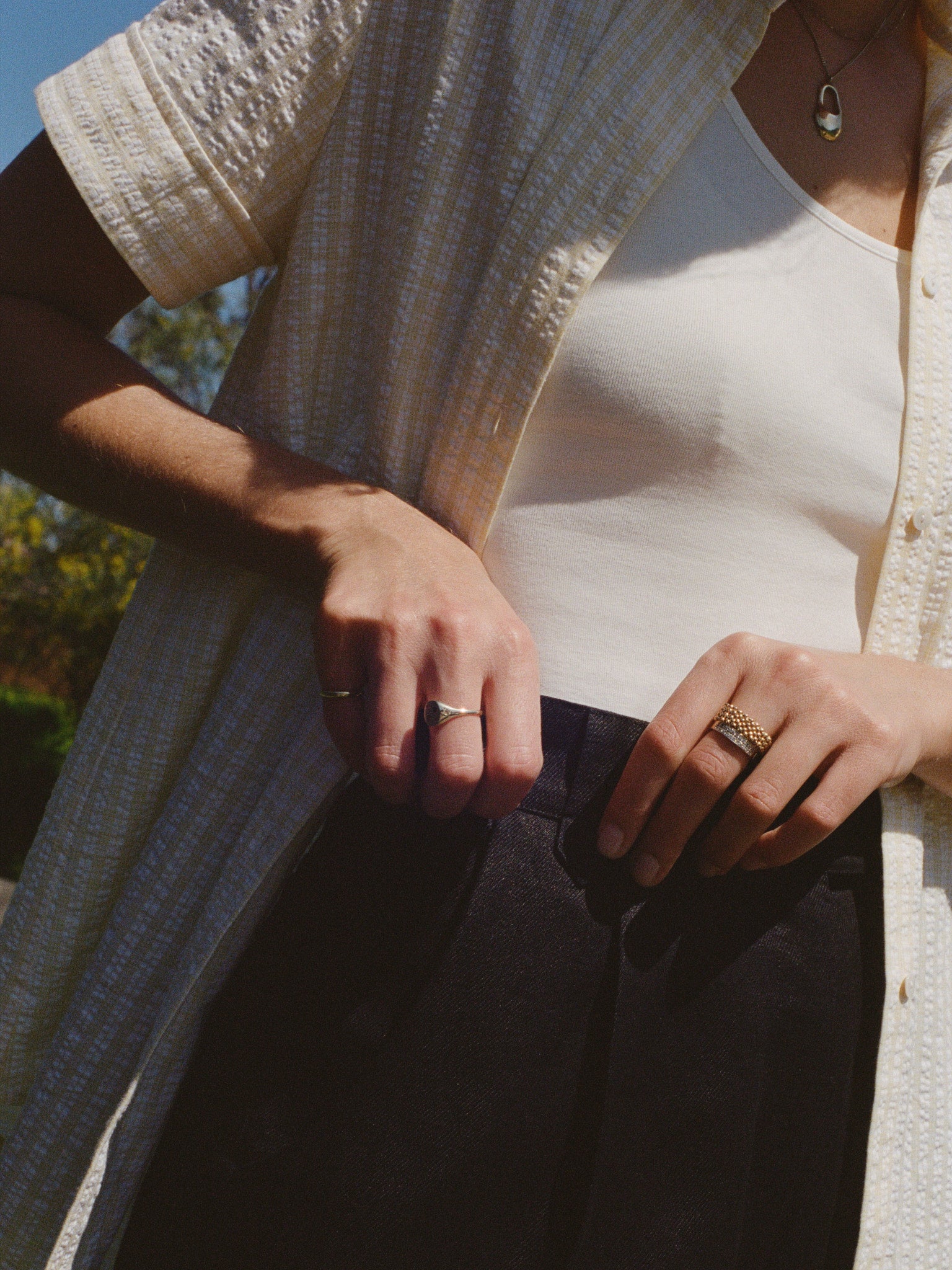 Leo Lemon Cotton Shirt