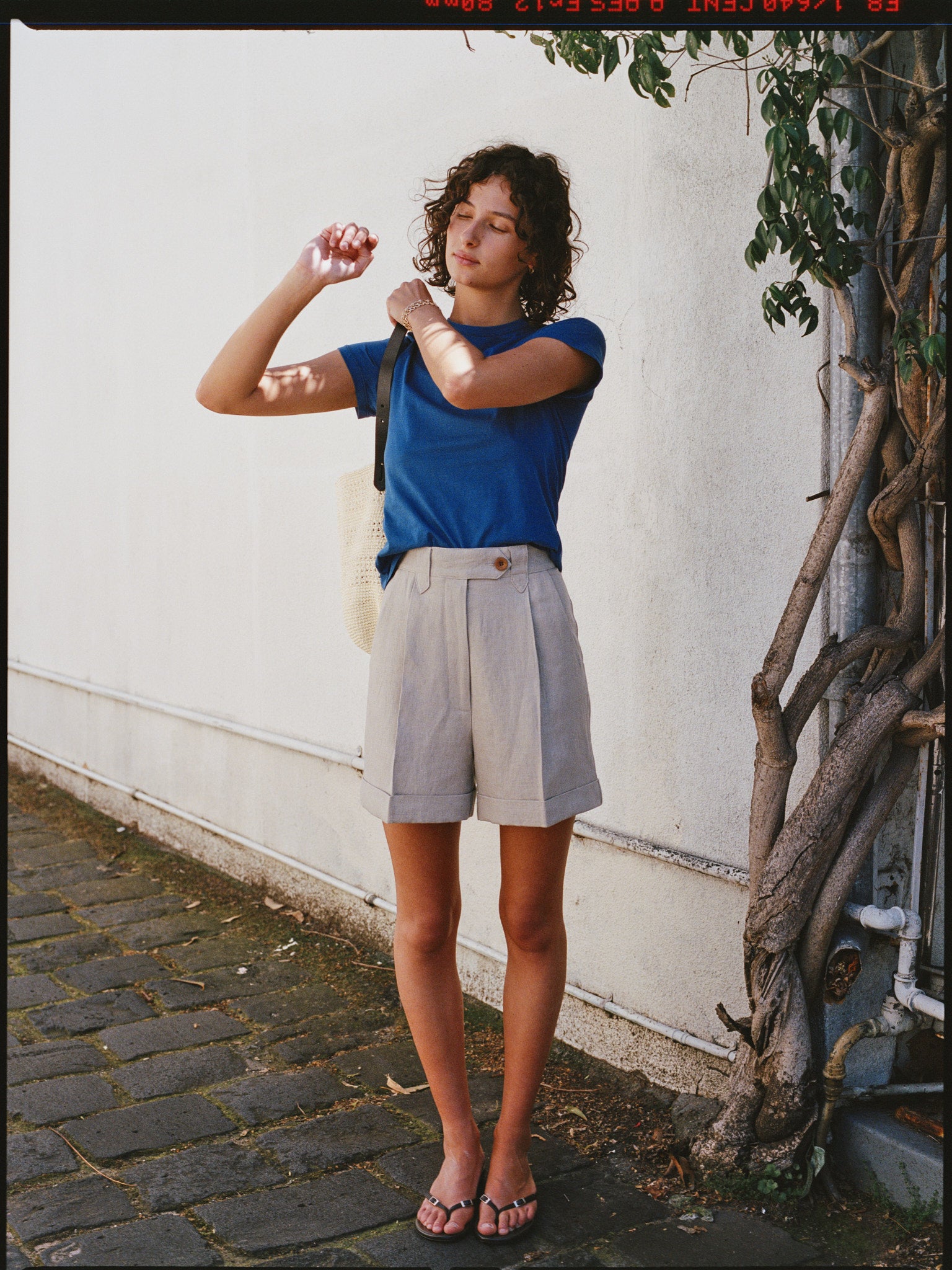 Ada Oat Japanese Linen Shorts