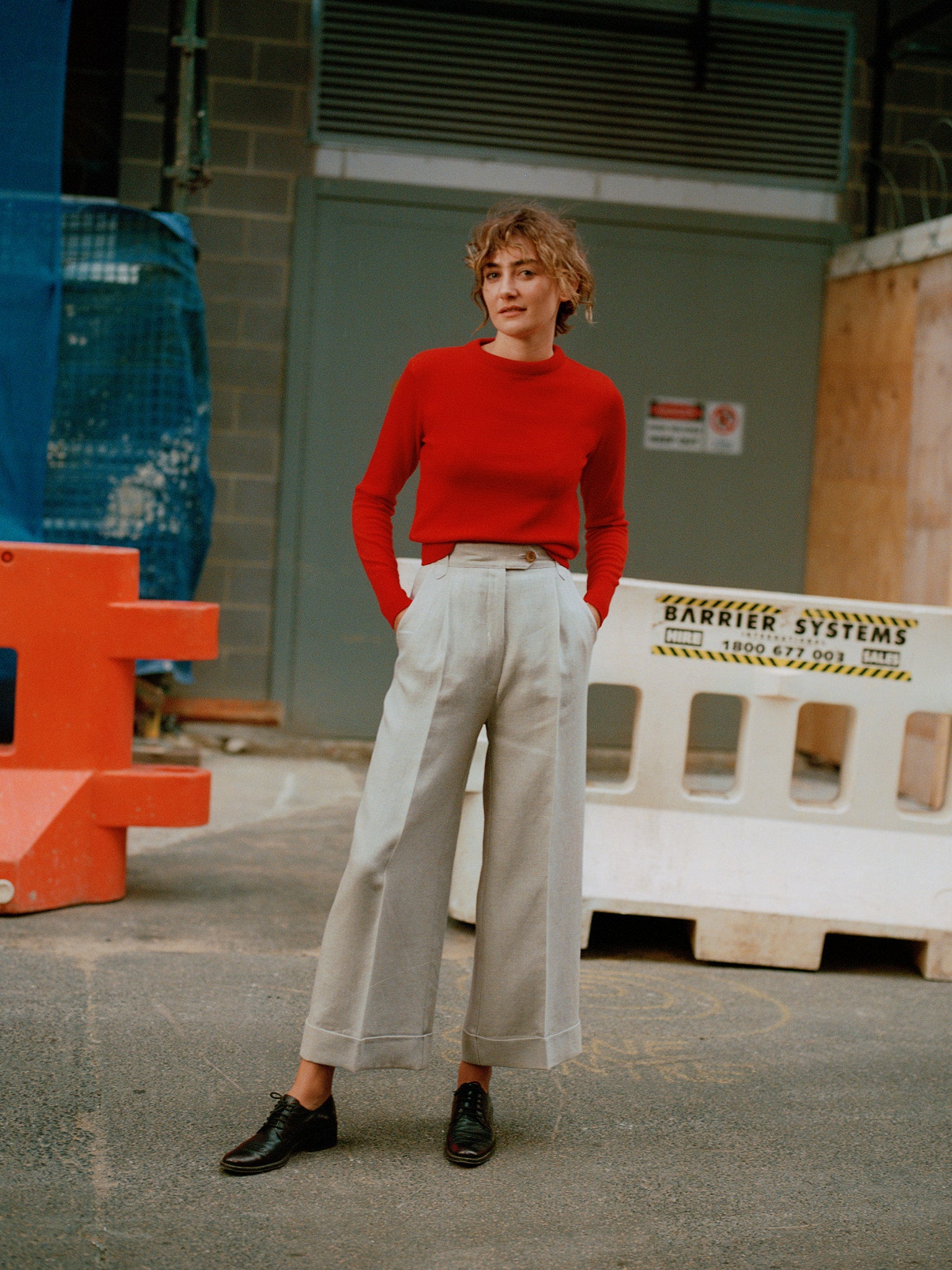 Ines Biscotti Linen Pants