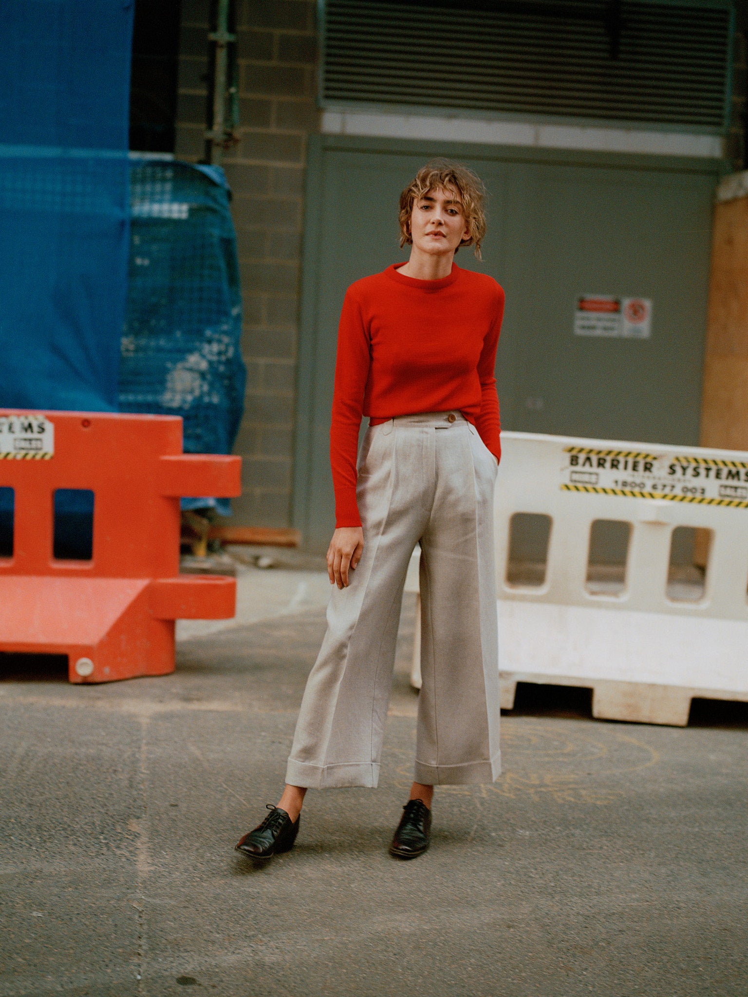 Ines Biscotti Linen Pants