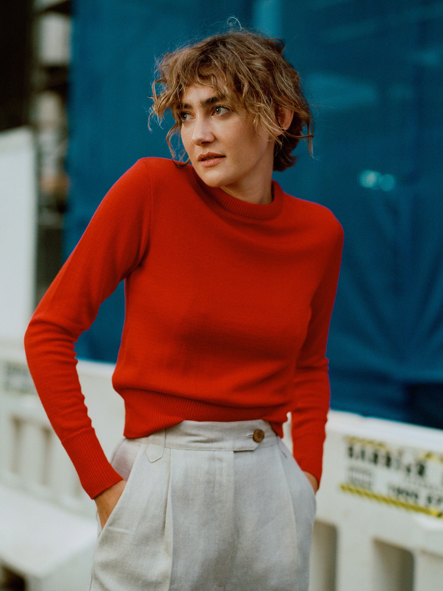Ines Biscotti Linen Pants