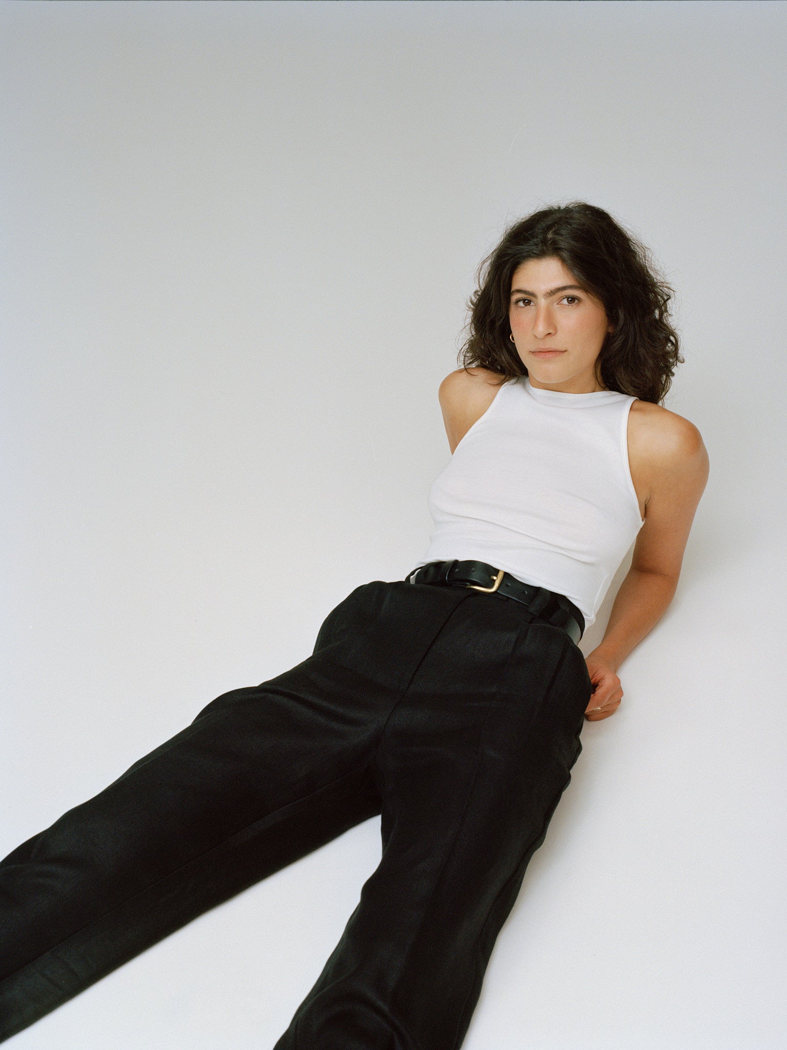 Yu Tailored Black Japanese Linen Pants