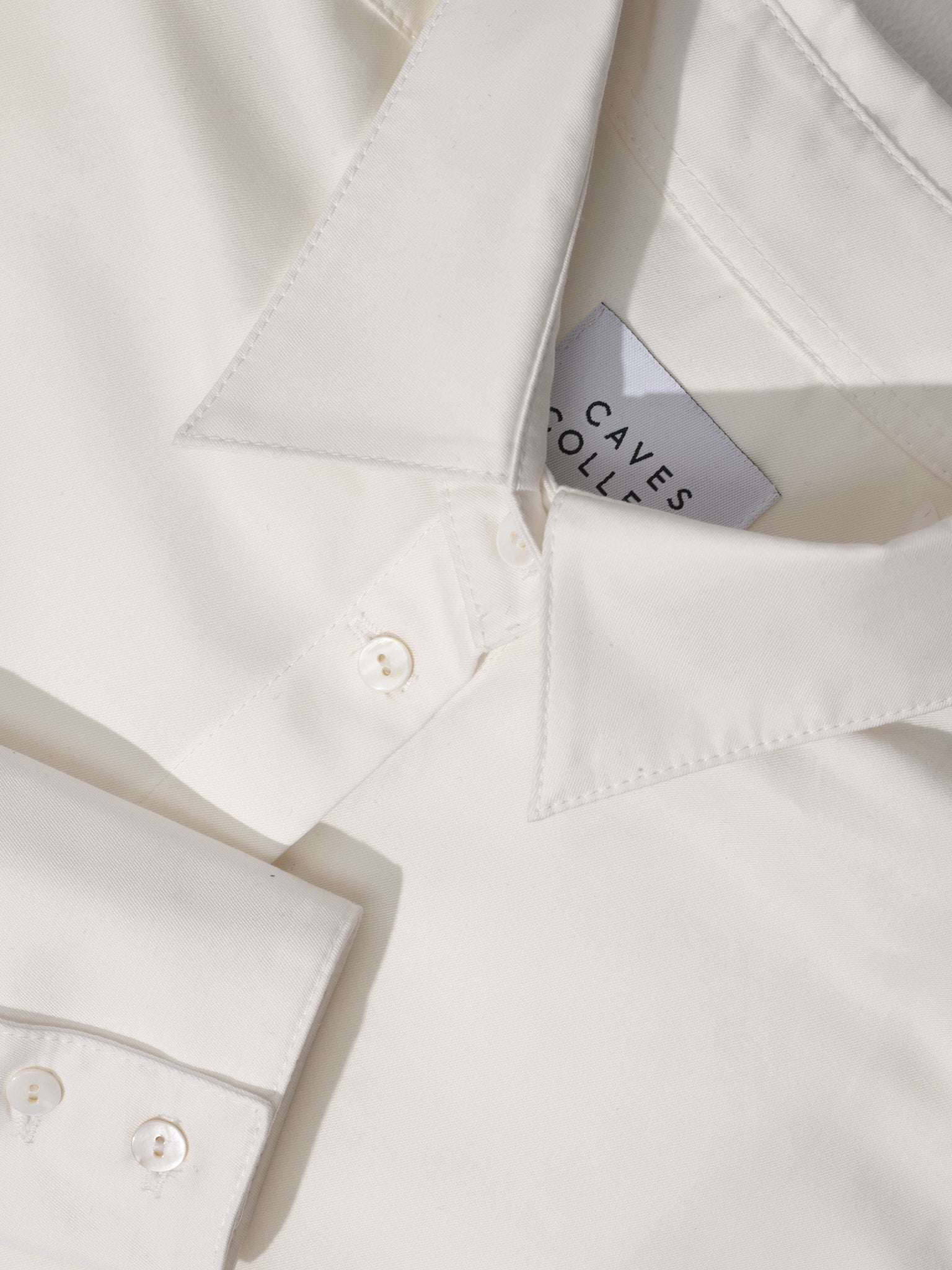 Recently Back in Stock - Mirka Japanese White Cotton Shirt