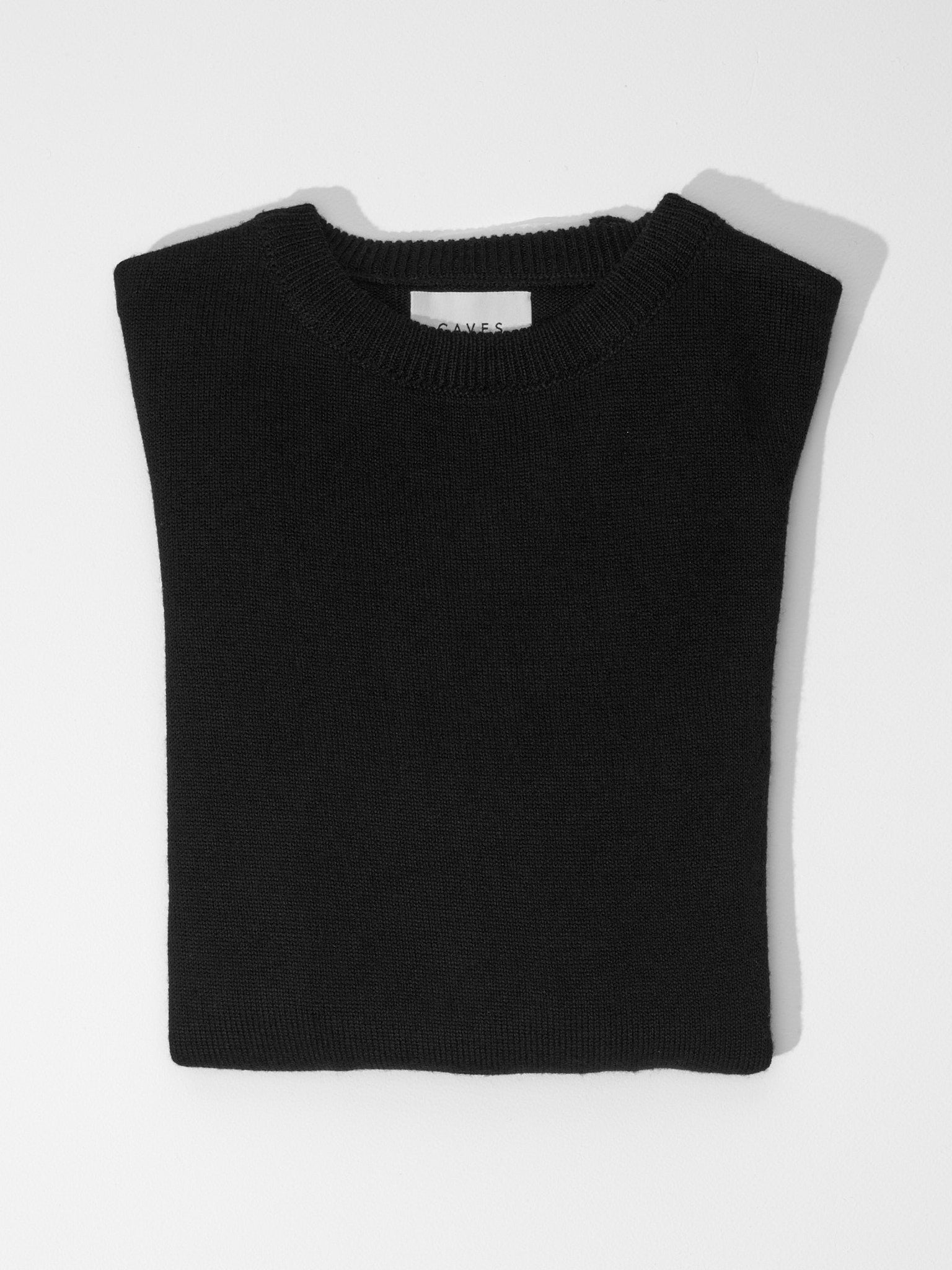 Rufus Black Italian Merino Knit