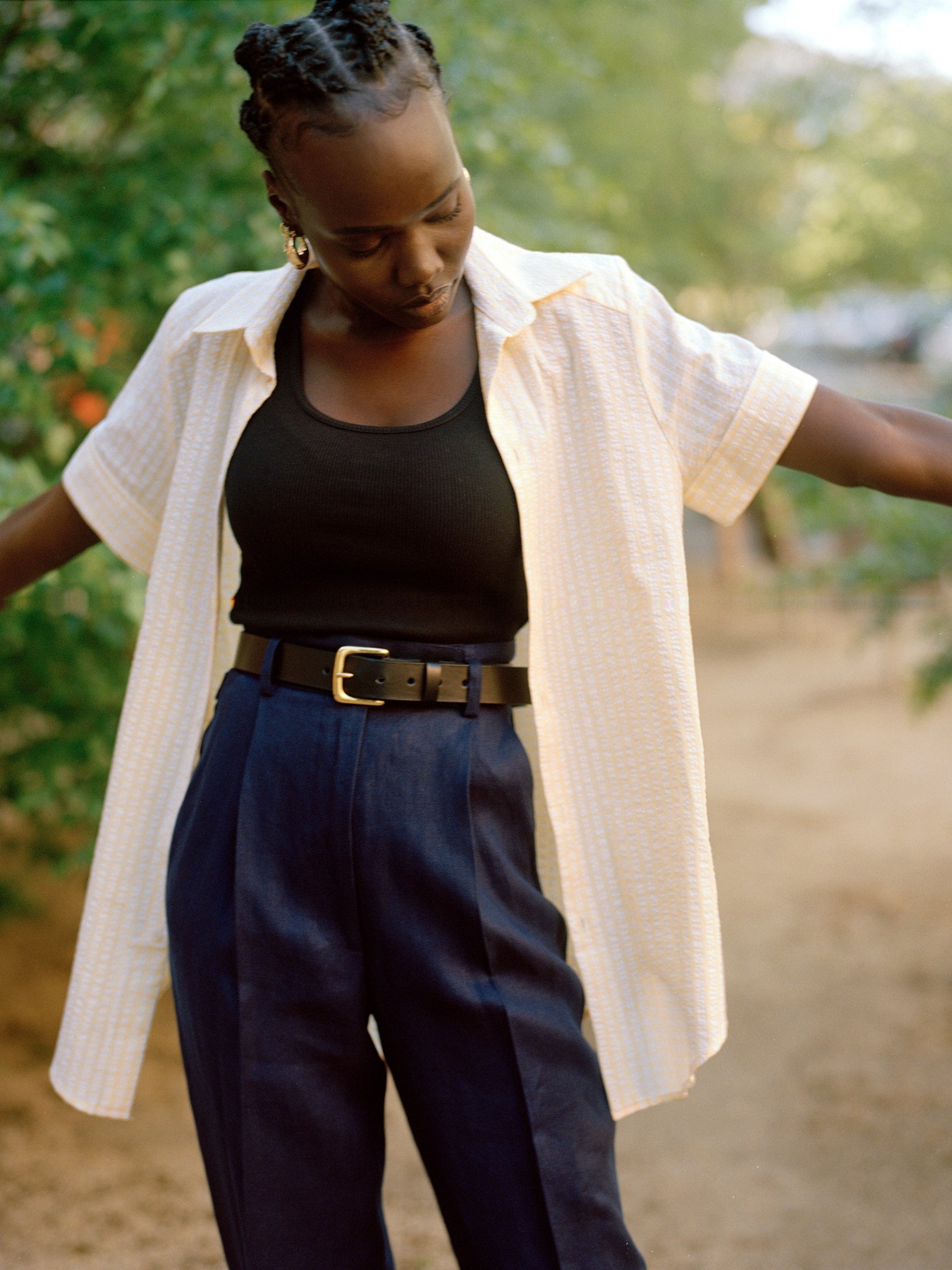 Leo Lemon Cotton Shirt