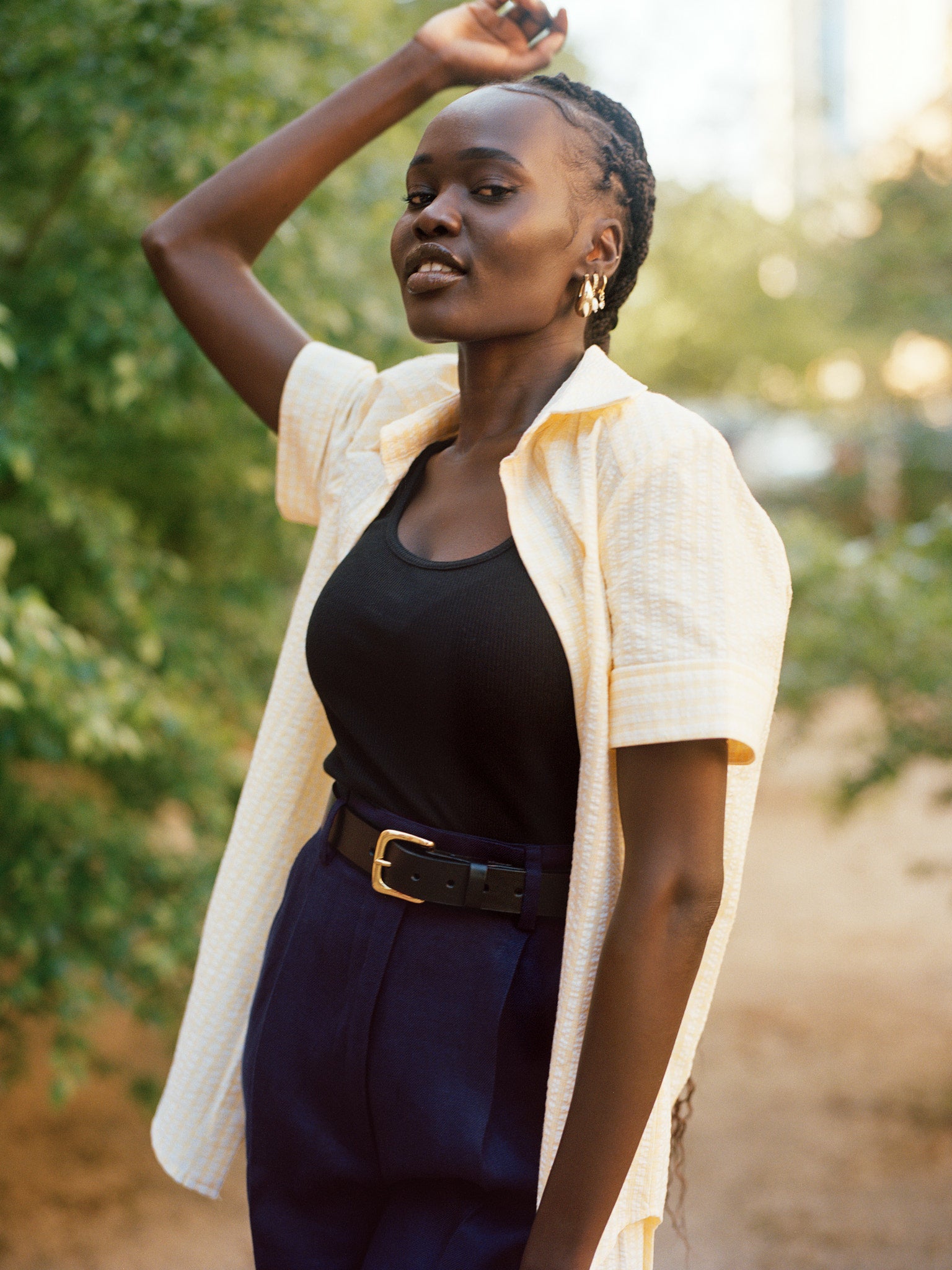 Leo Lemon Cotton Shirt