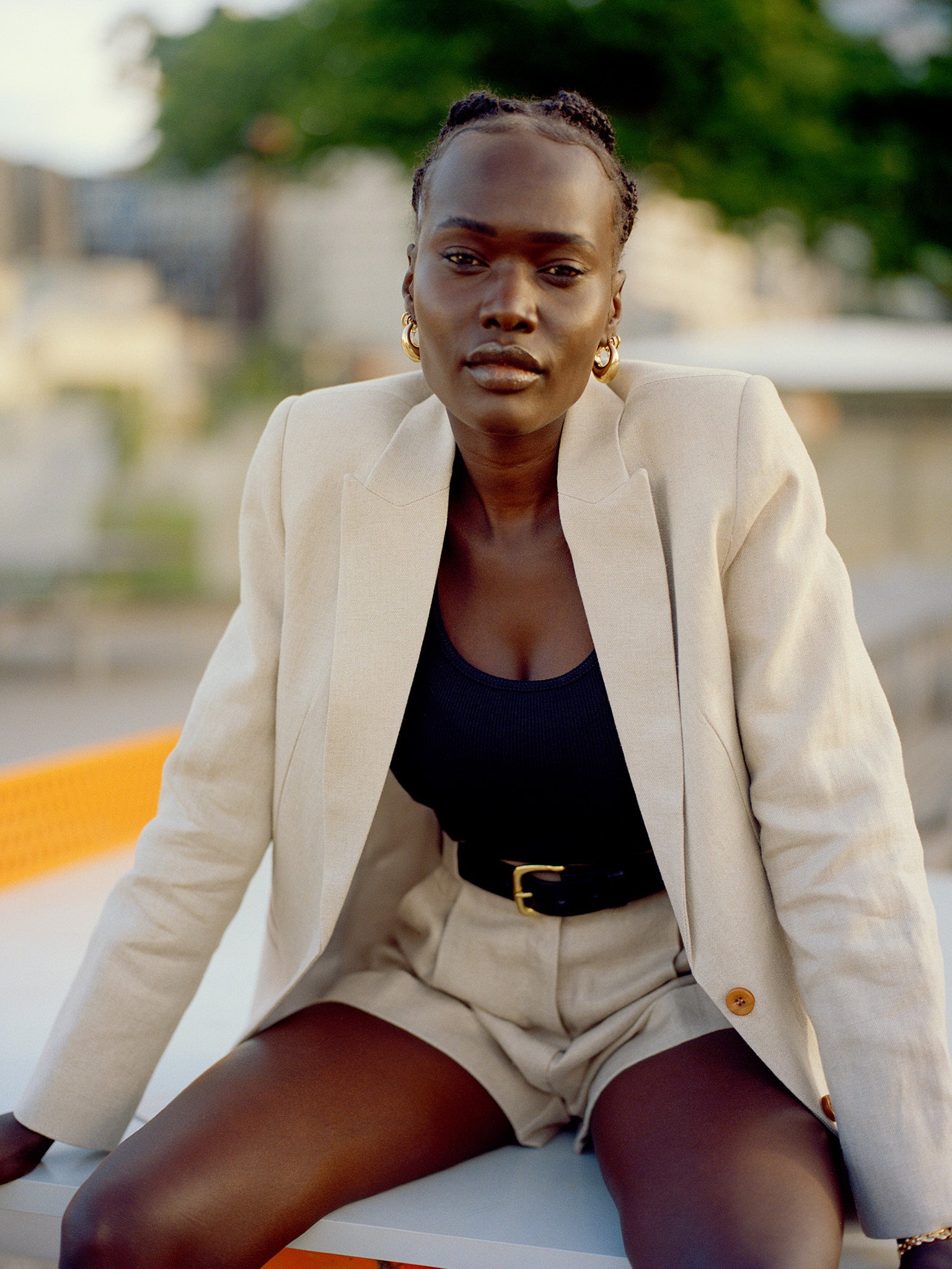 Fred Oat Linen Japanese Blazer