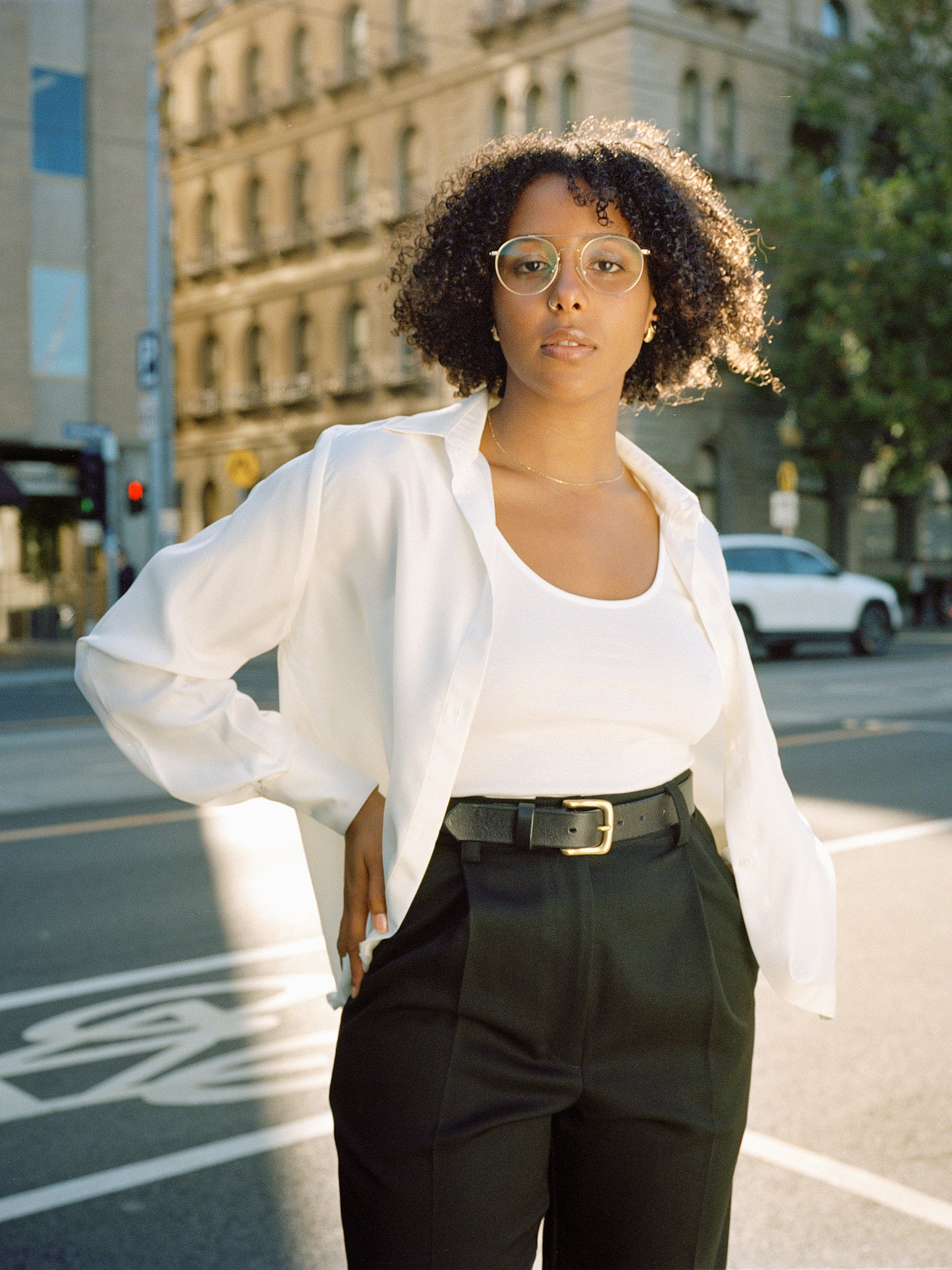 Mirka Ivory Italian Silk Shirt