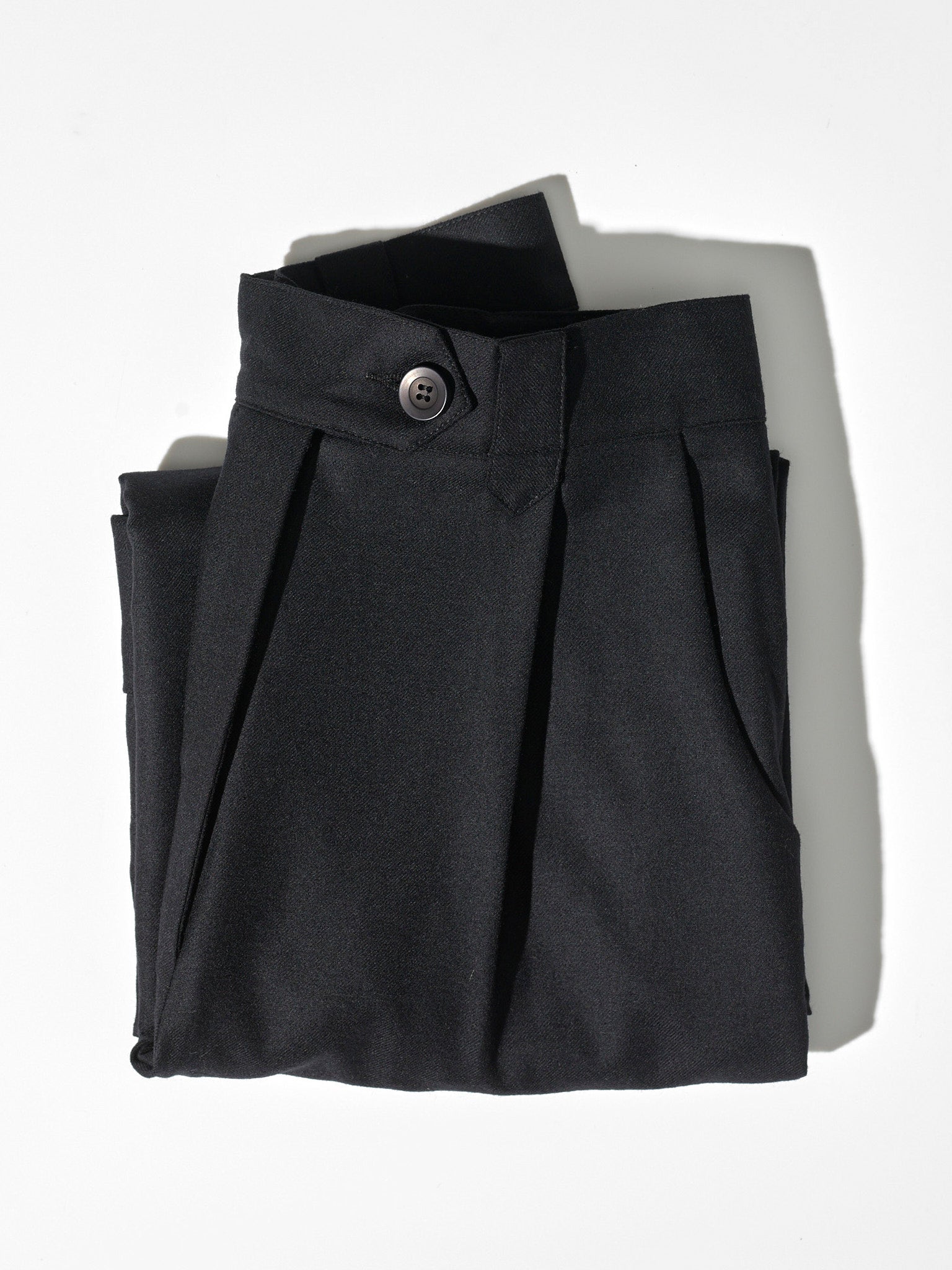 Ines Black Japanese Wool Pants