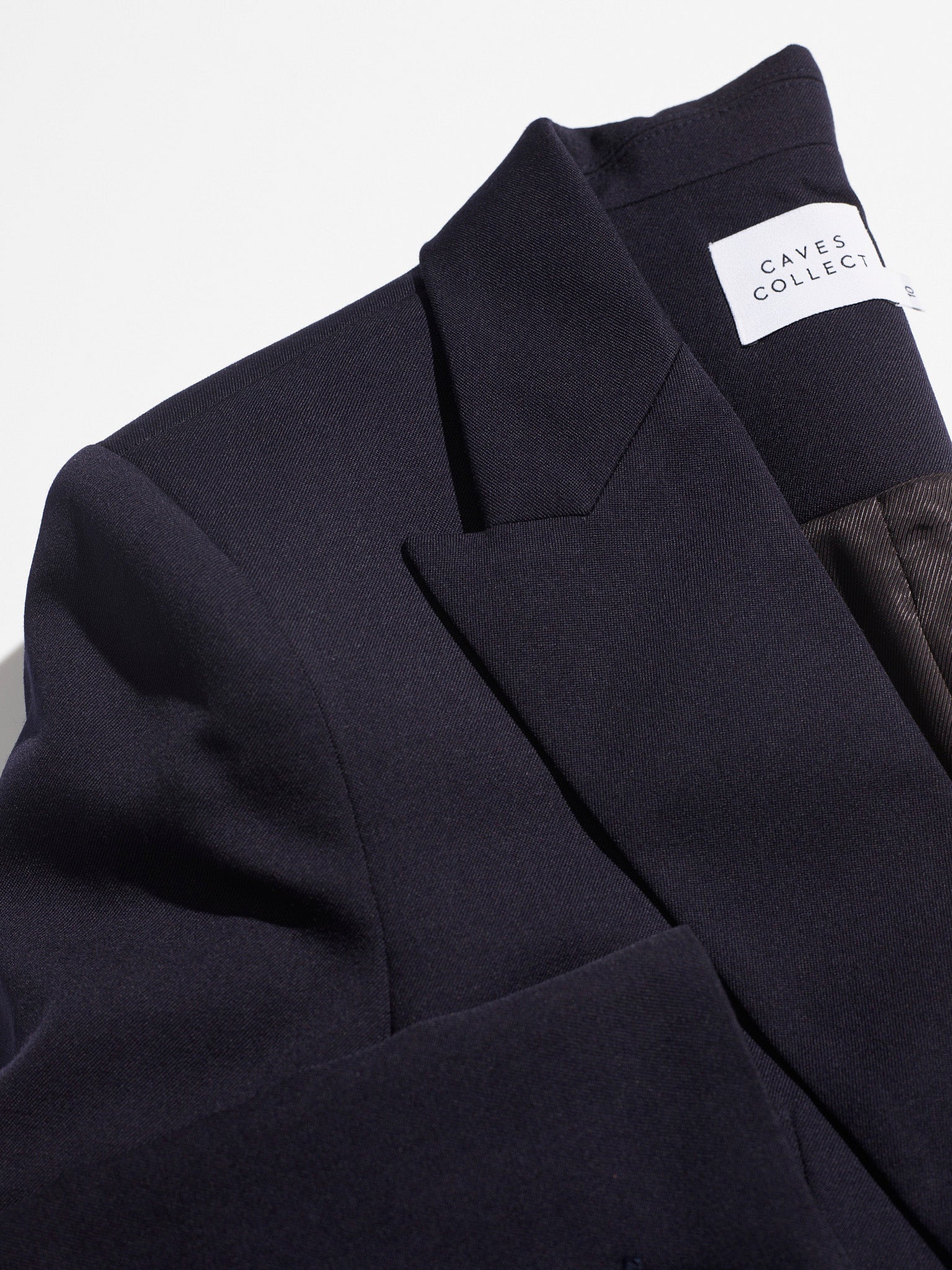 Recently Back in Stock - Fred Navy Japanese Twill Wool Blazer