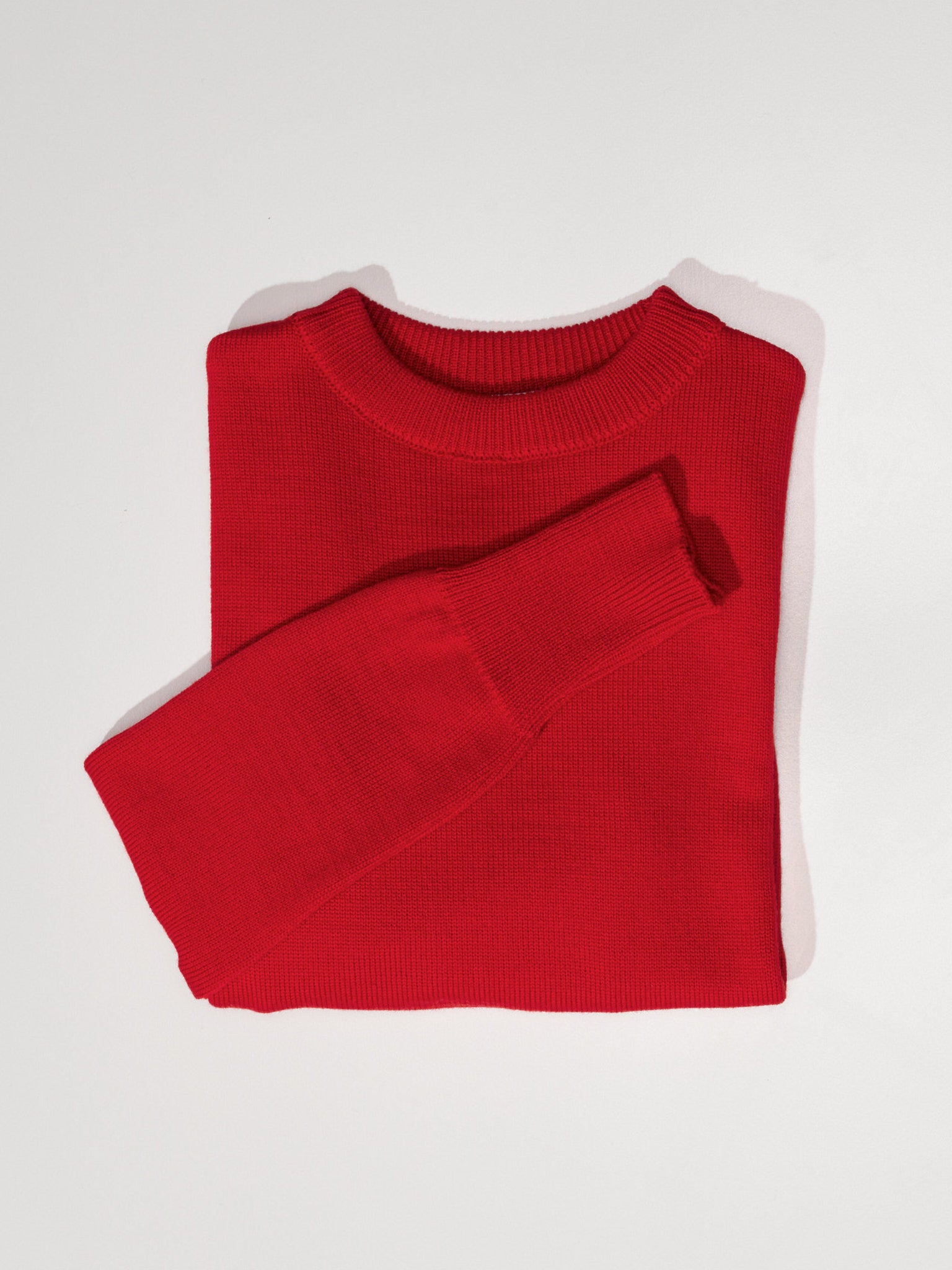 Rufus Tomato Italian Merino Knit
