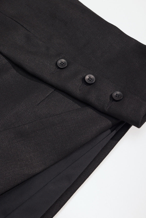 Fred Black Japanese Linen Blazer