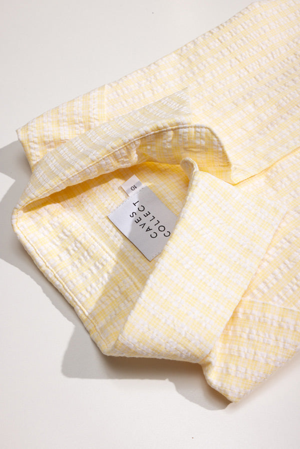 Leo Lemon Cotton Shirt
