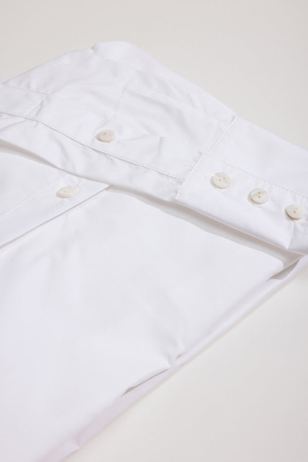 Lucy Organic White Cotton Shirt
