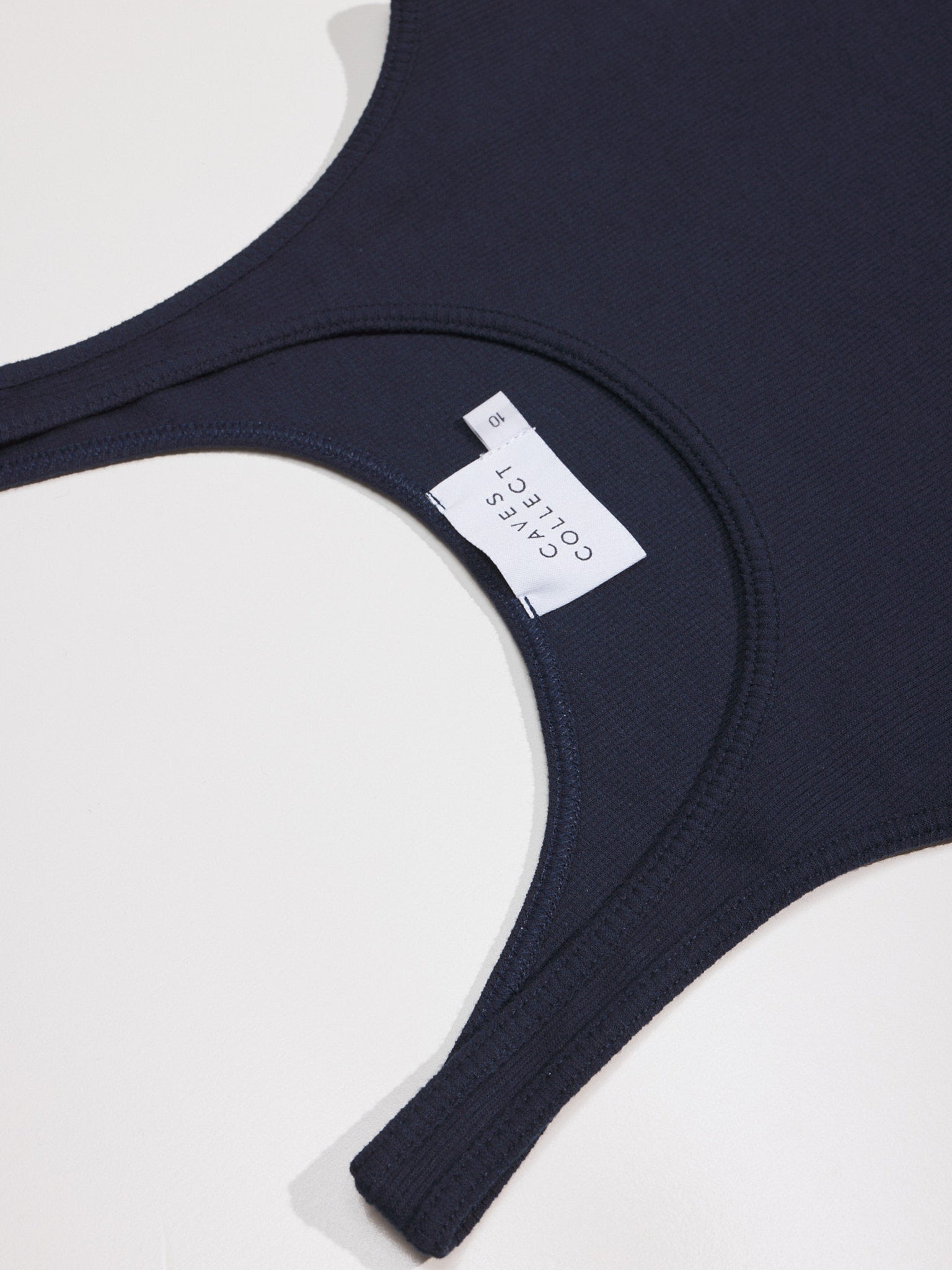 Max Navy Cotton Singlet