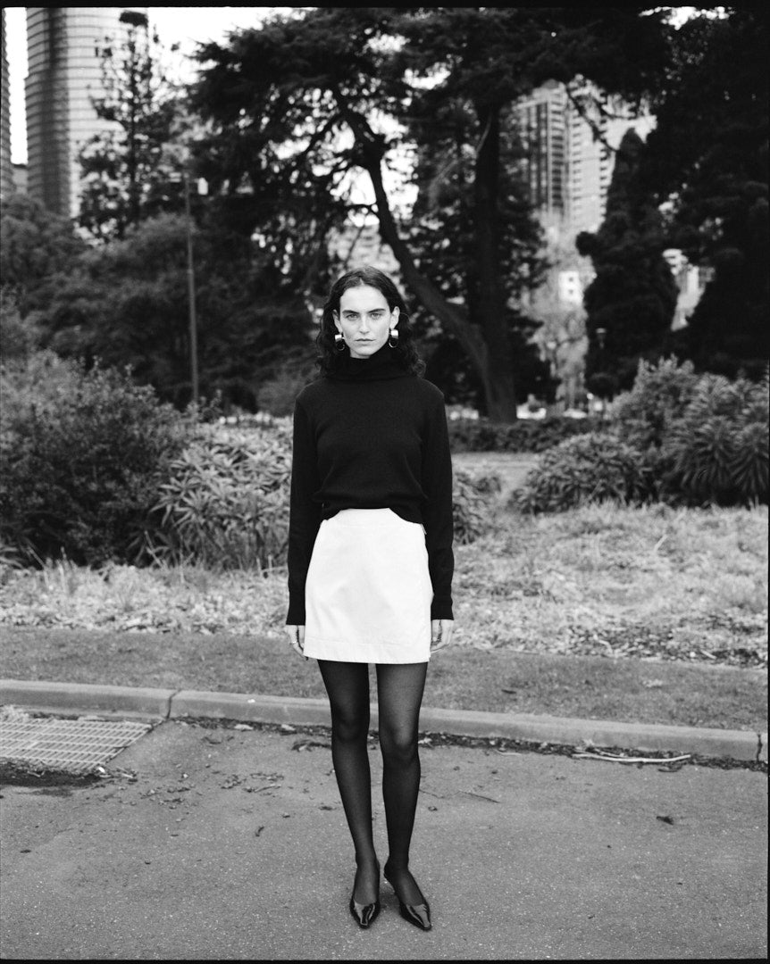 Gabe Almond Japanese Cotton Skirt