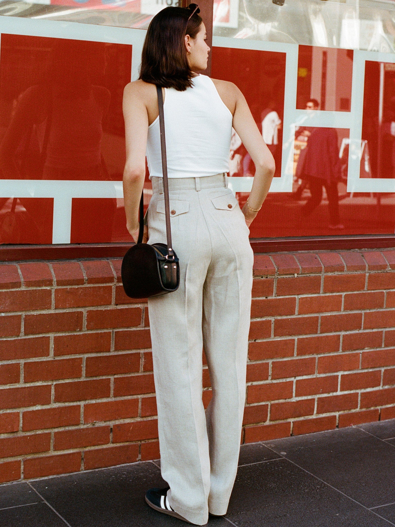 Pre-Order Yu Tailored Oat Japanese Linen Pants