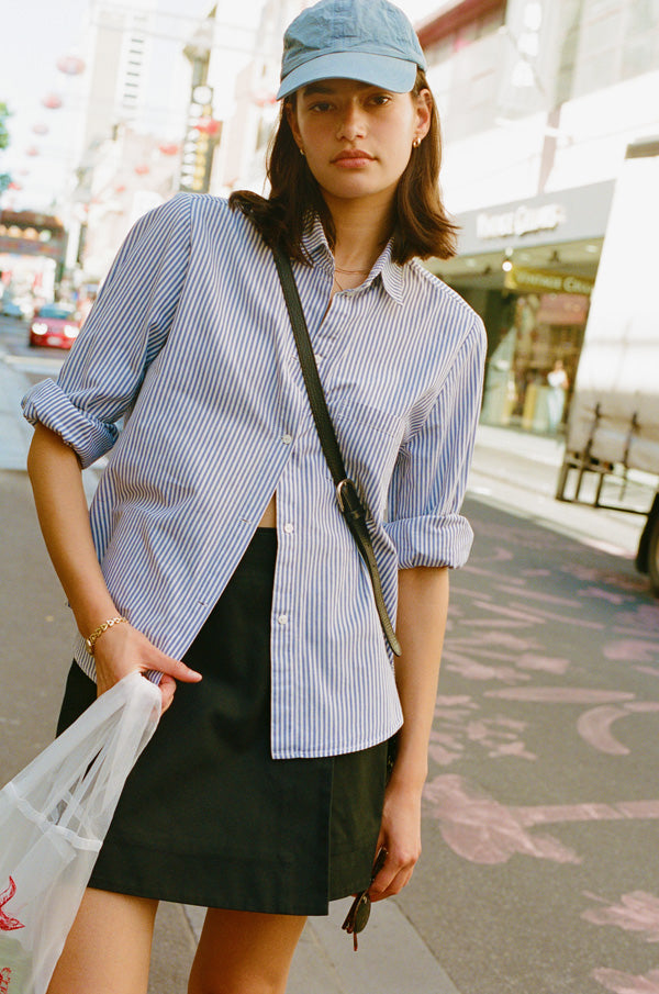 Recently back in stock - Mirka Classic Stripe Cotton Shirt