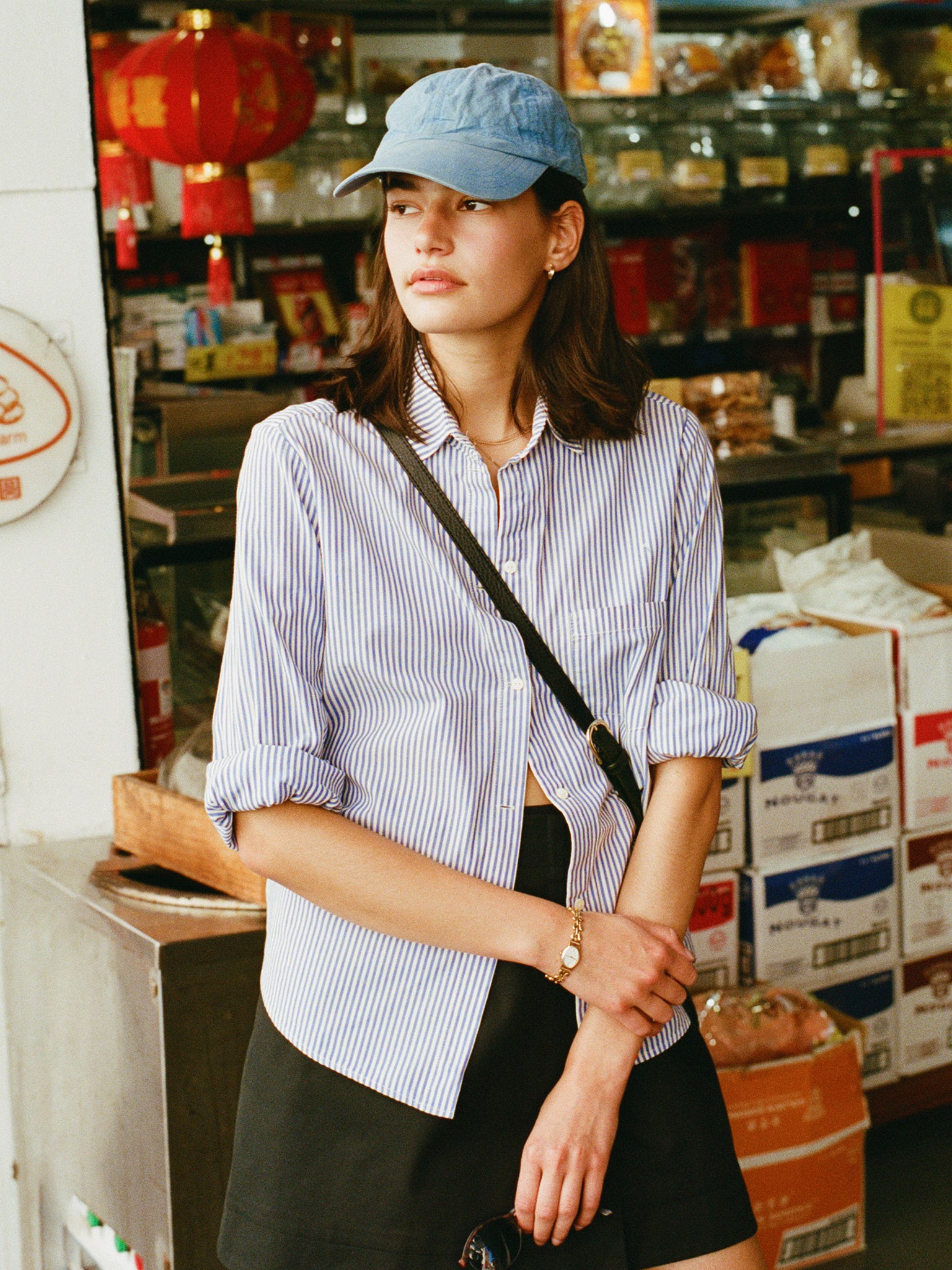Recently Back in Stock - Mirka Classic Stripe Cotton Shirt