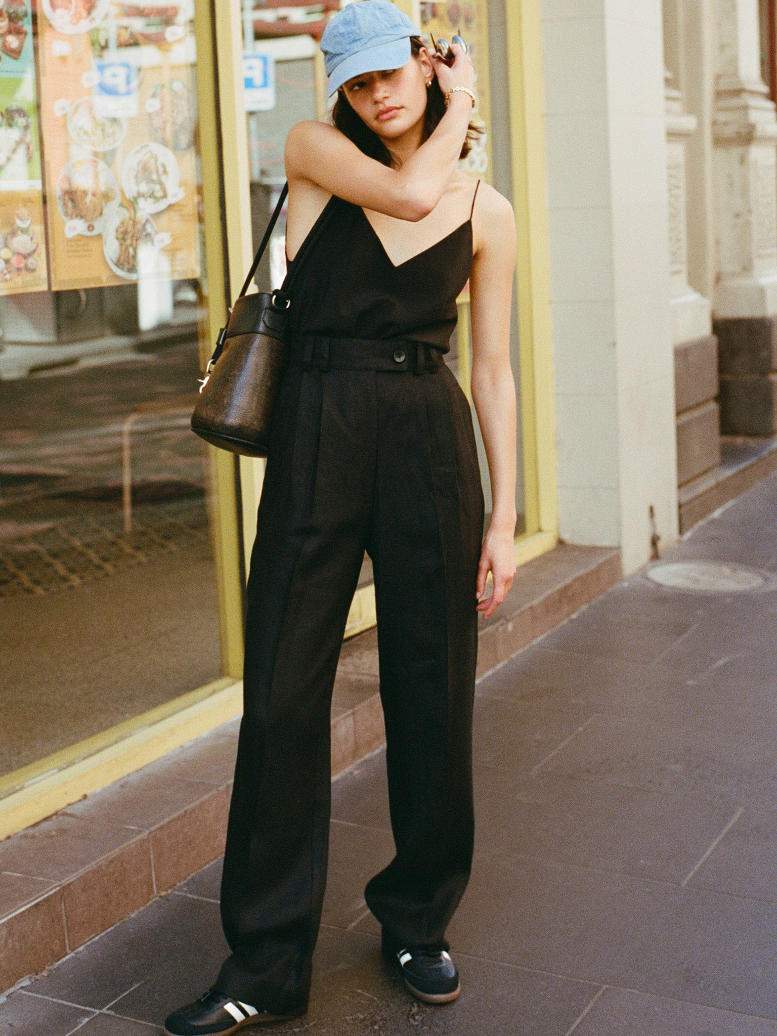 Yu Tailored Black Japanese Linen Pants