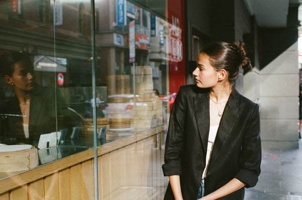 Fred Black Japanese Linen Blazer