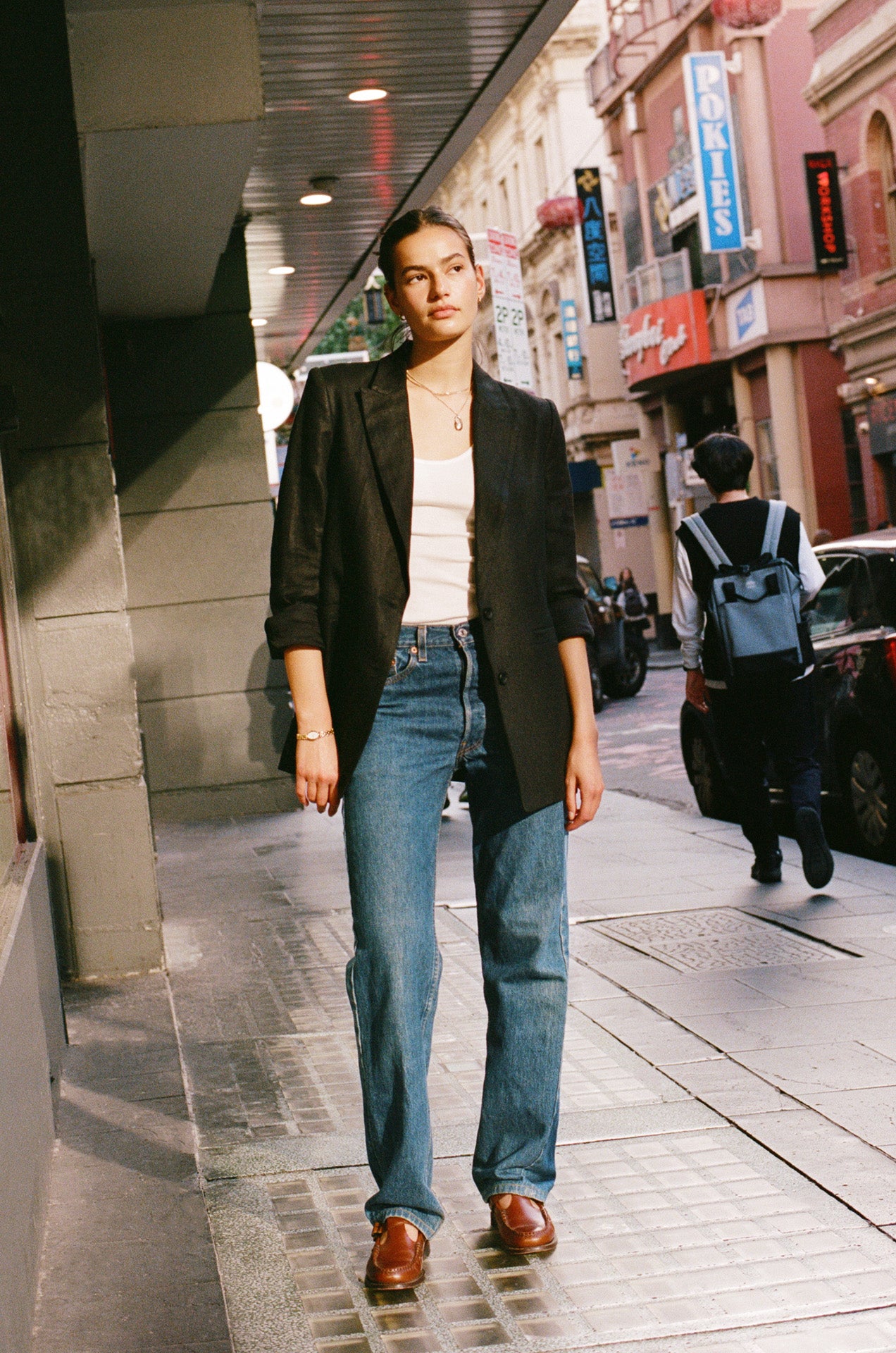 Fred Black Japanese Linen Blazer