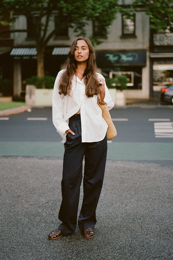 Pre-Order White Japanese Cotton Artist Shirt