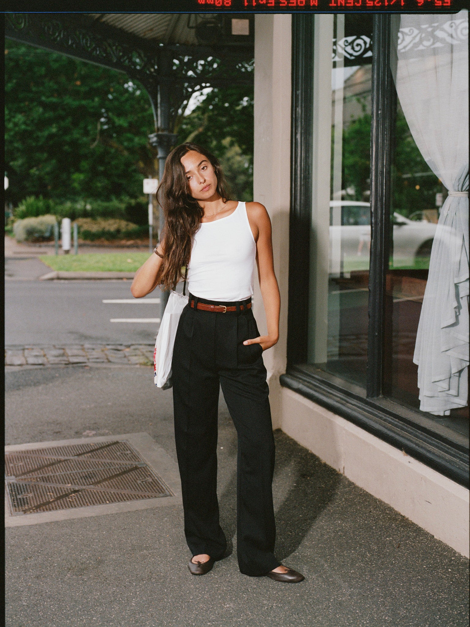 Yu Tailored Black Japanese Twill Wool Pants