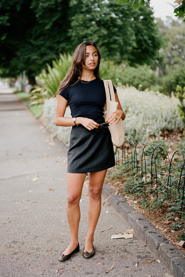 Pre-Order LIMITED EDITION Fine Italian Wool Kit Mini Skirt