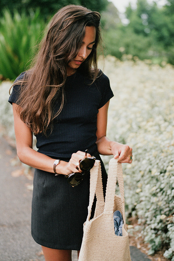 Limited Edition - Fine Italian Wool Kit Mini Skirt