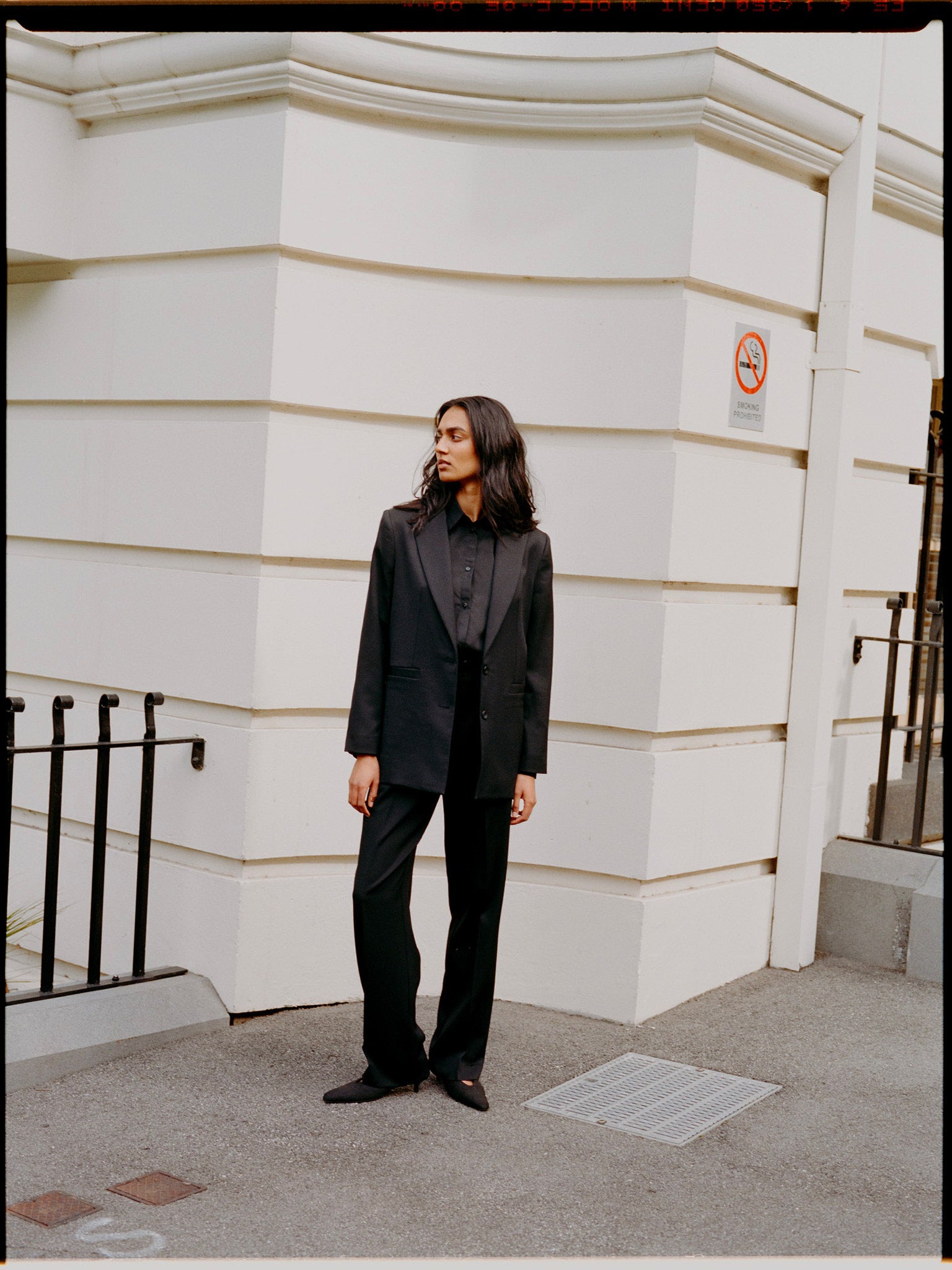 Recently Back in Stock - Fred Black Japanese Twill Wool Blazer