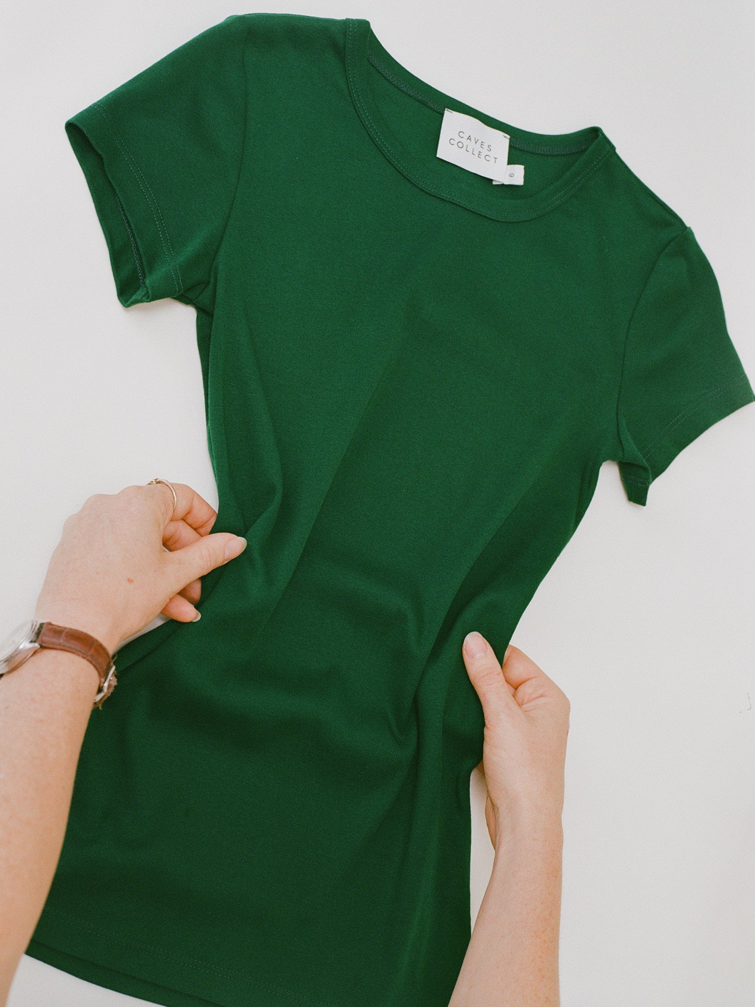 Recently Back in Stock - Vera Green Japanese Organic Cotton T