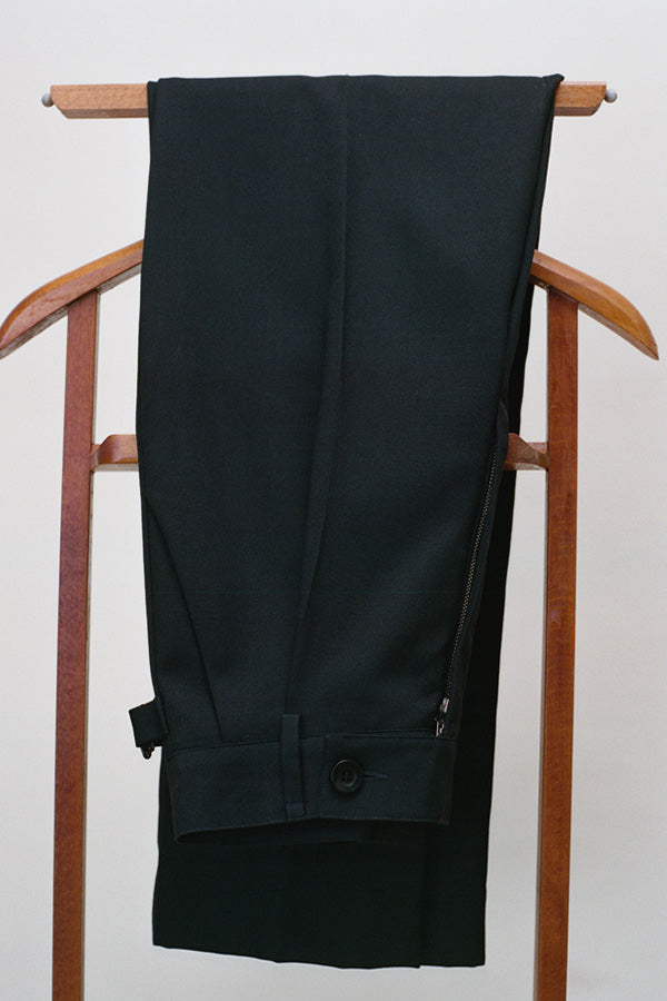Kate Black Japanese Twill Wool Pants