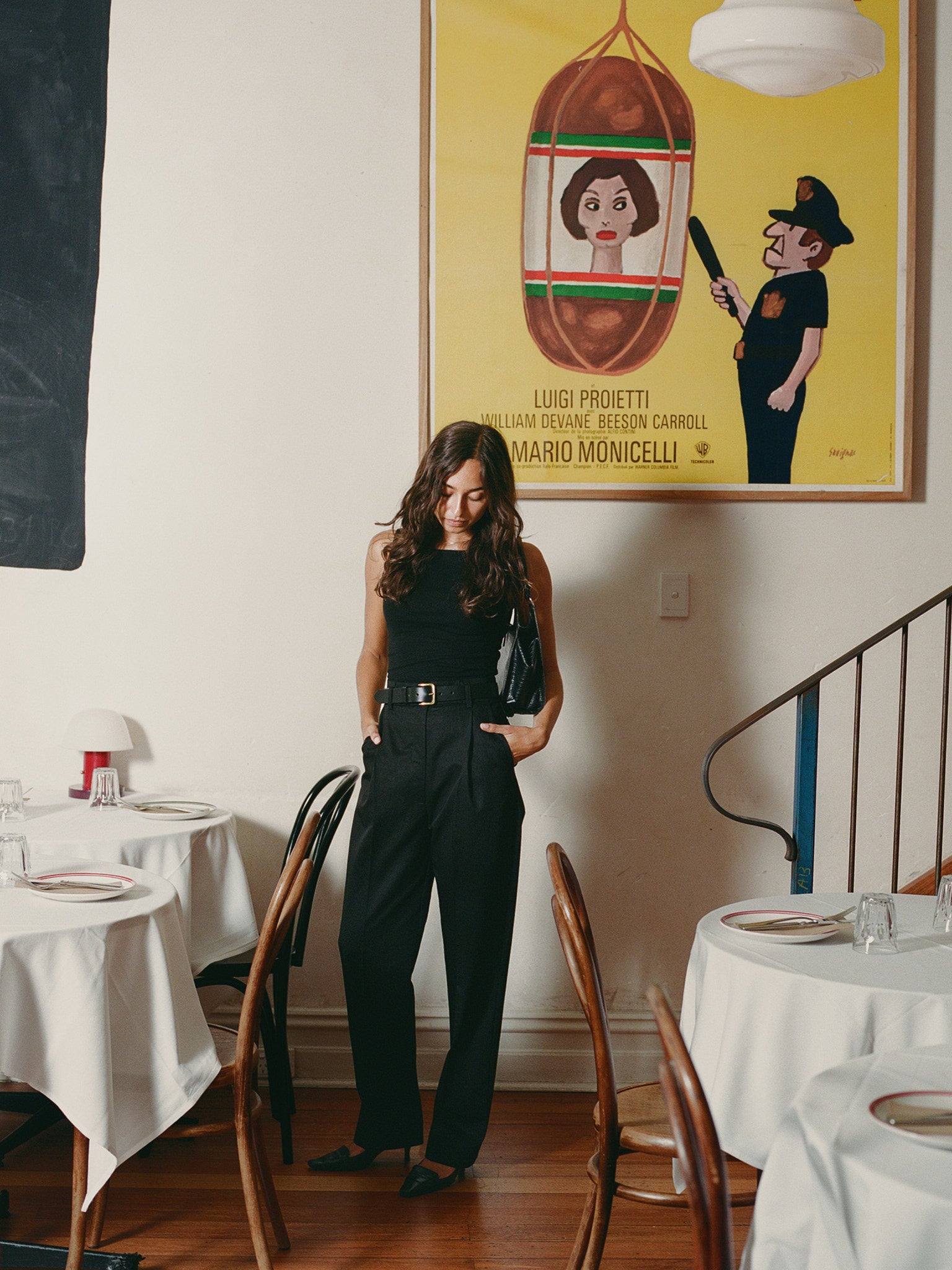 Kate Black Japanese Cotton Pants