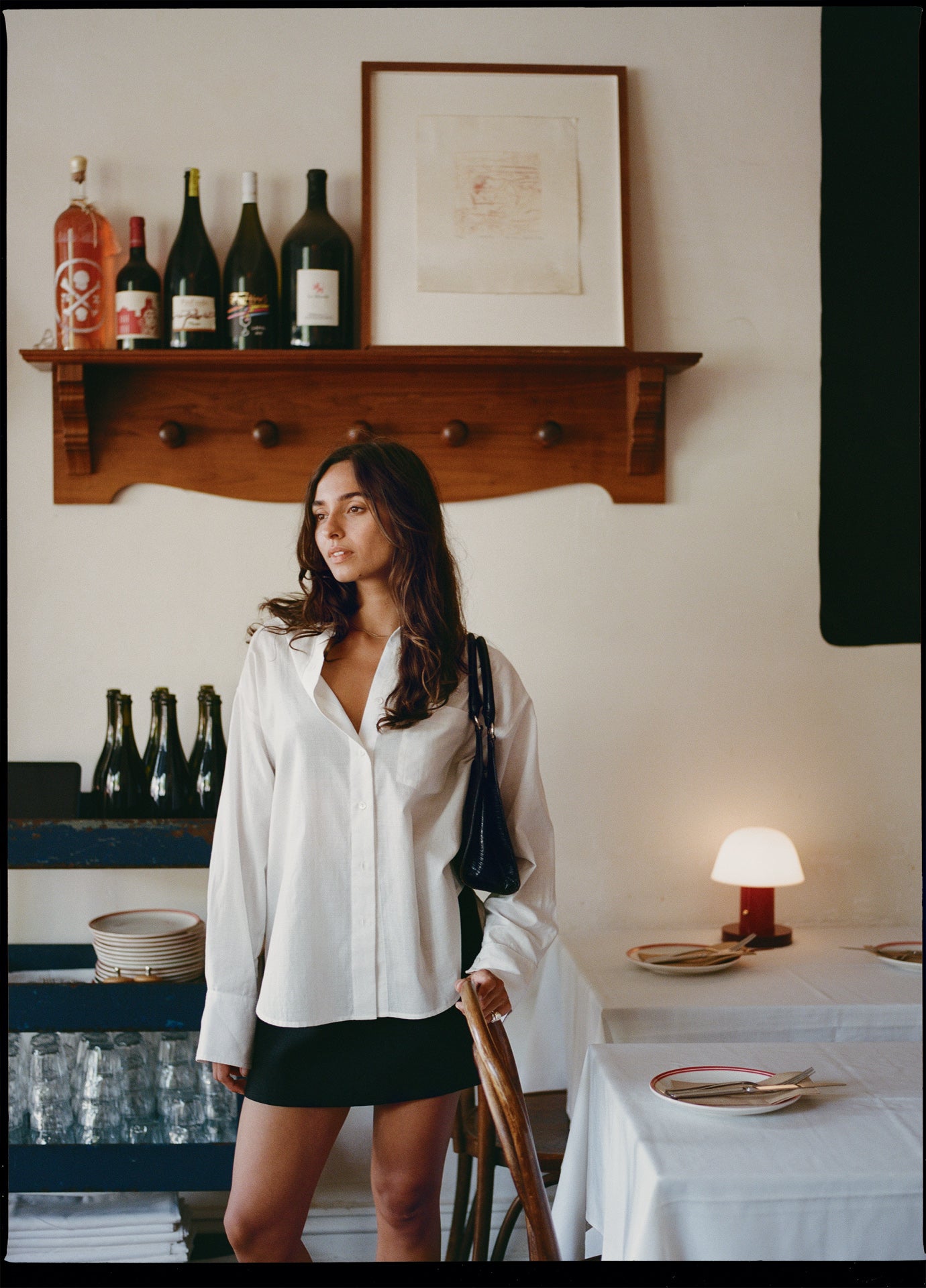White Japanese Cotton Artist Shirt