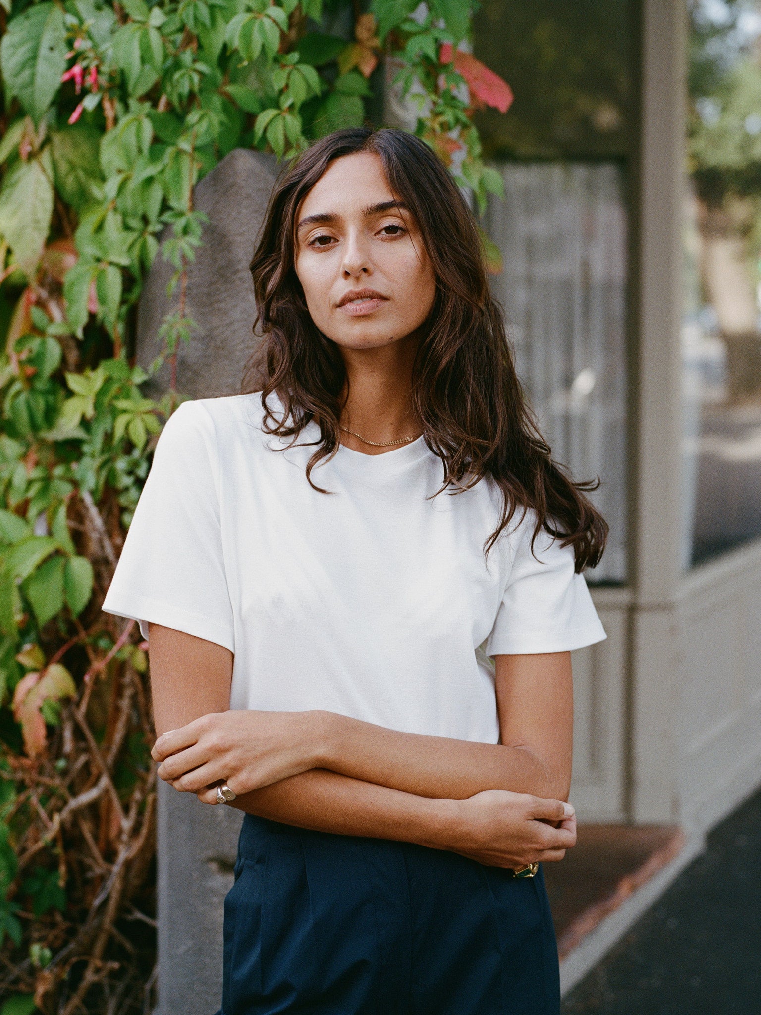 Jim Organic Cream Cotton T