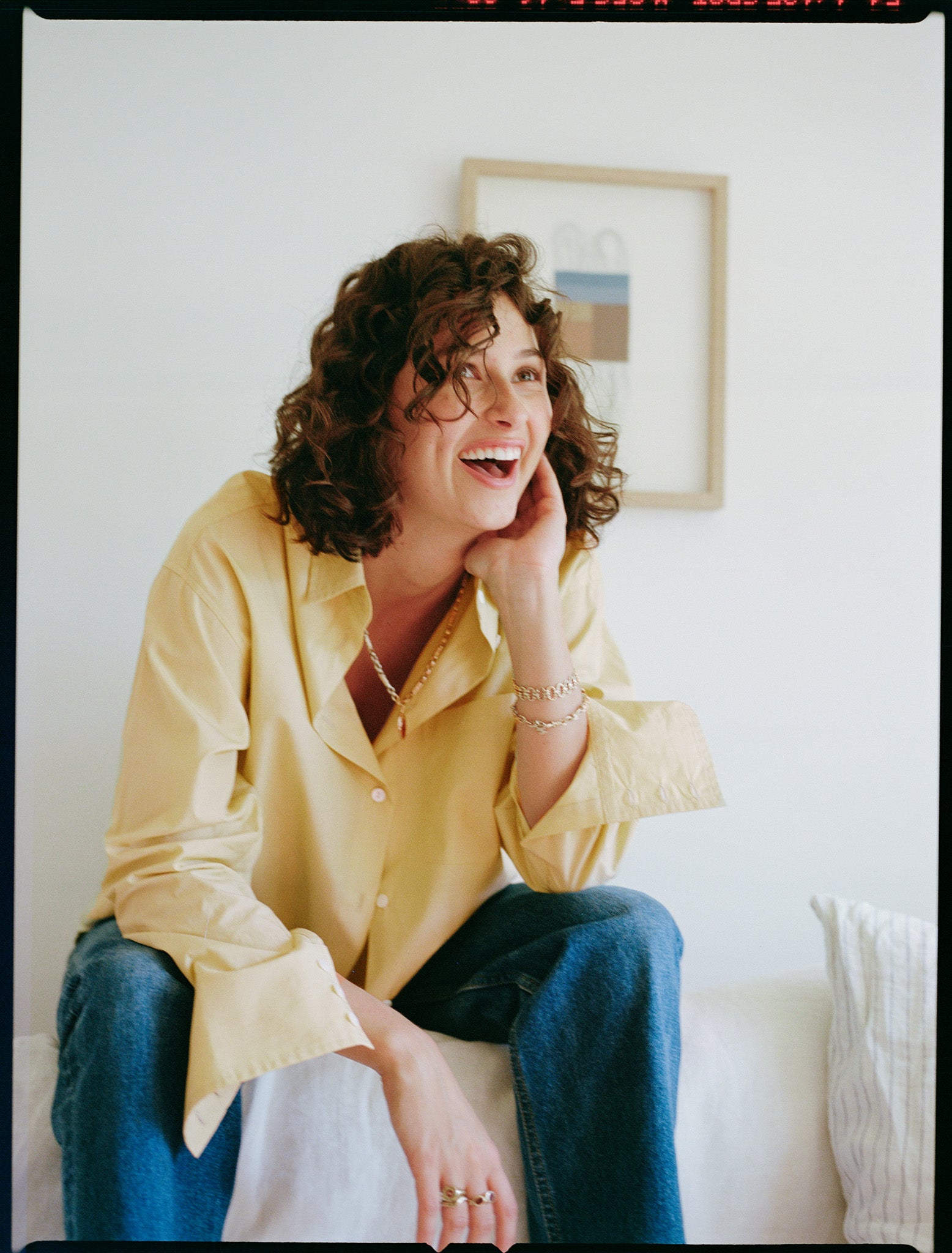 Artist Japanese Butter Stripe Cotton Shirt