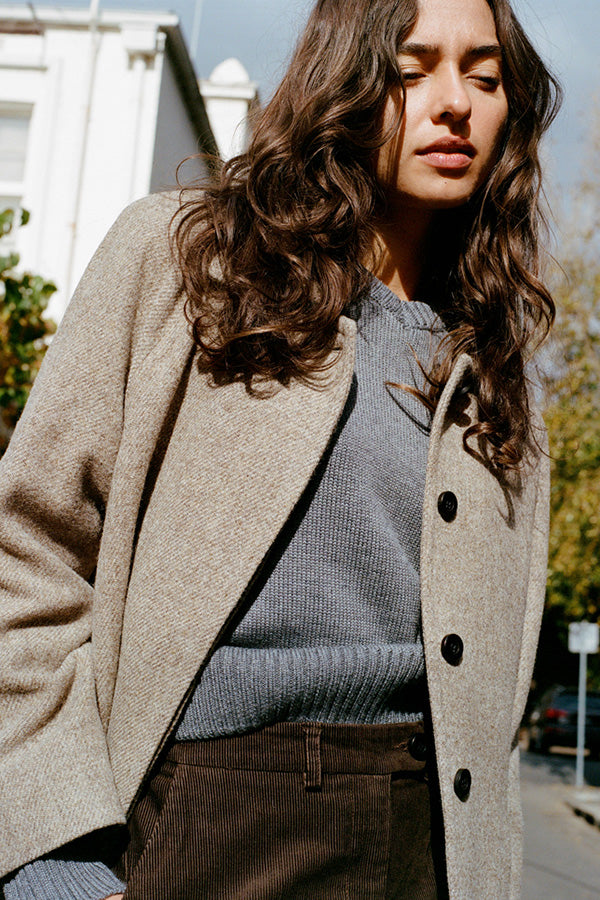 Pre-Order Tony Japanese Hazel Wool Jacket