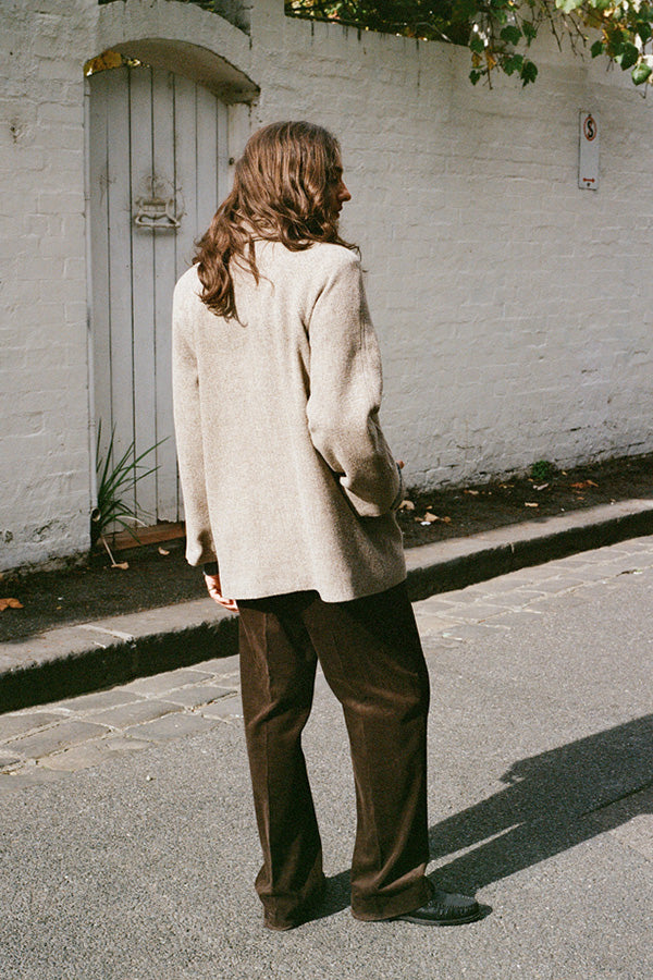 Pre-Order Tony Japanese Hazel Wool Jacket