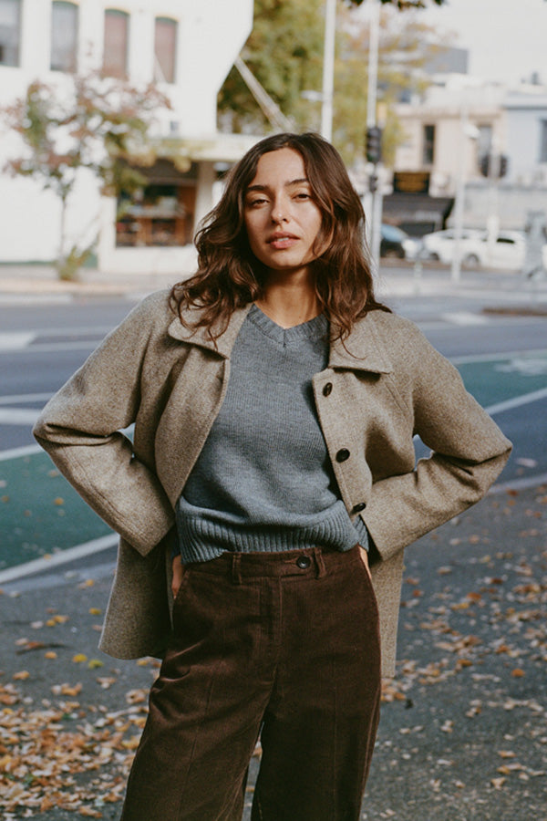 Pre-Order Tony Japanese Hazel Wool Jacket