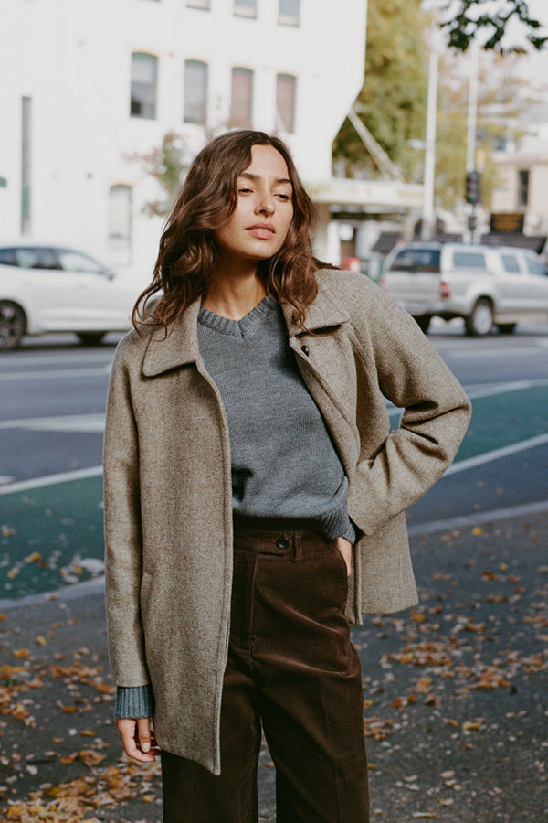 Pre-Order Tony Japanese Hazel Wool Jacket