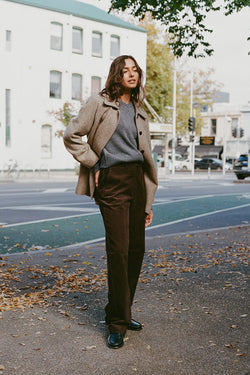 Pre-Order Tony Japanese Hazel Wool Jacket