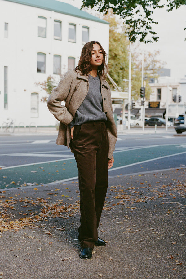 Pre-Order Tony Japanese Hazel Wool Jacket
