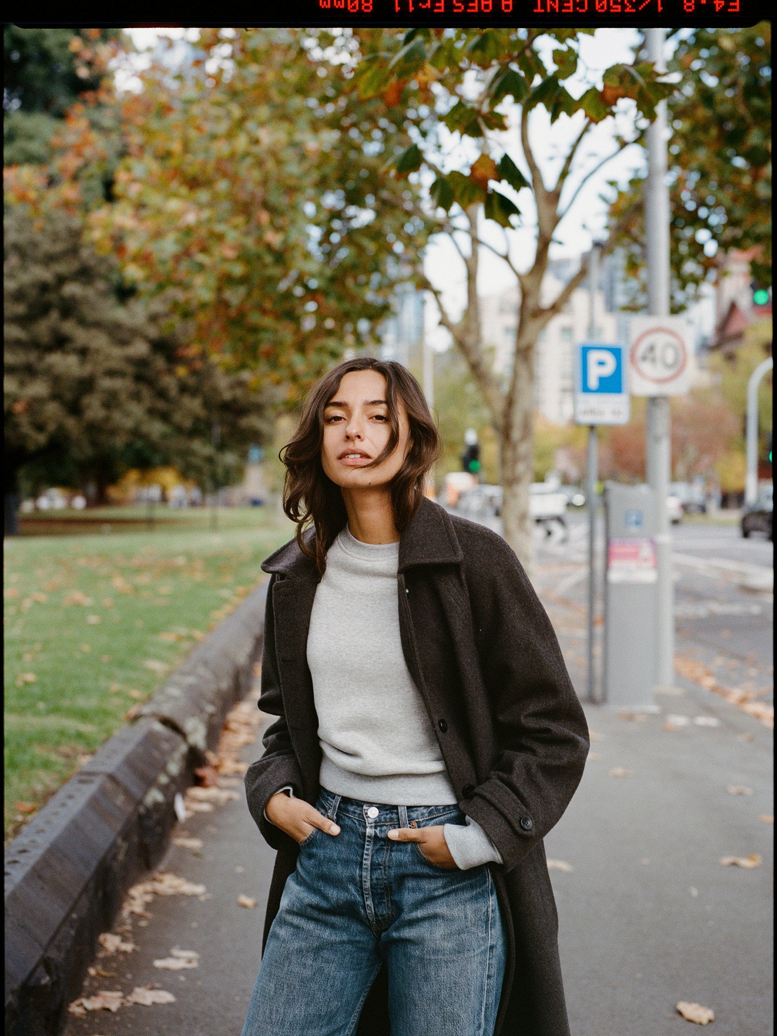 Fiadh Grey Japanese Cotton Sweatshirt
